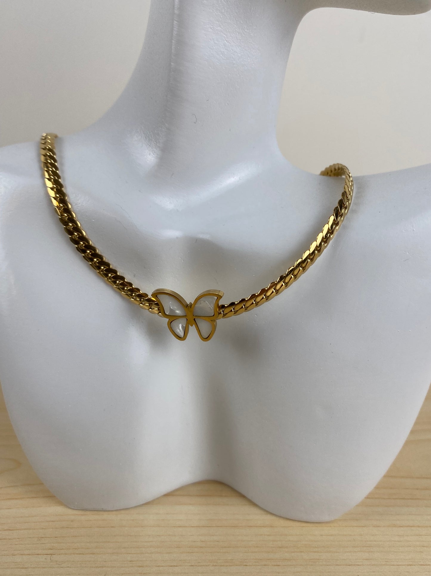 Necklace gold-plated 91876