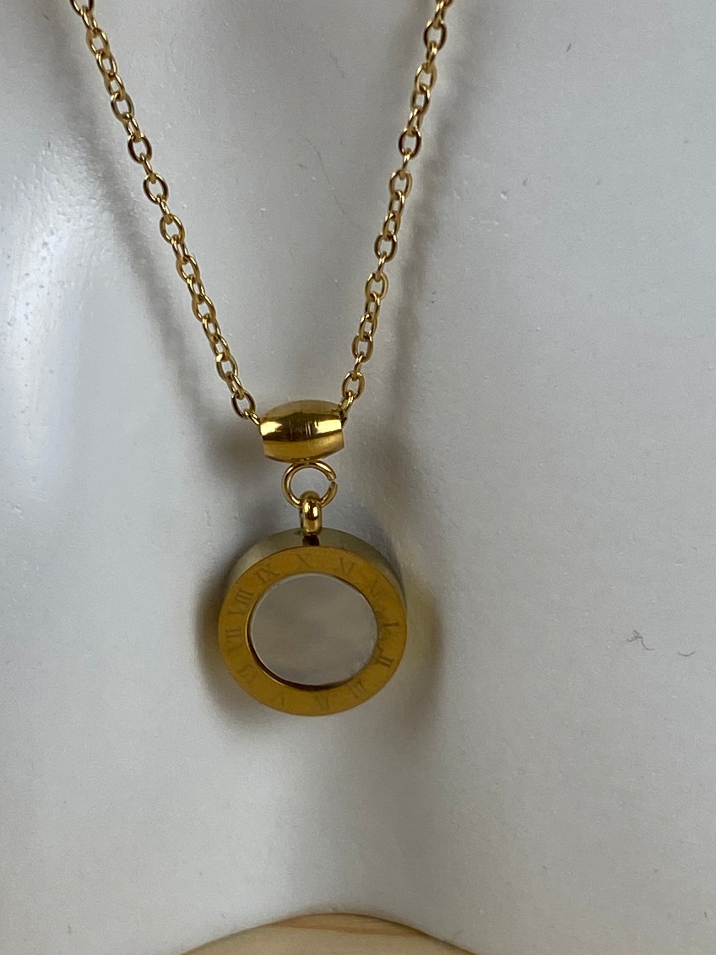 Necklace gold plated 89840