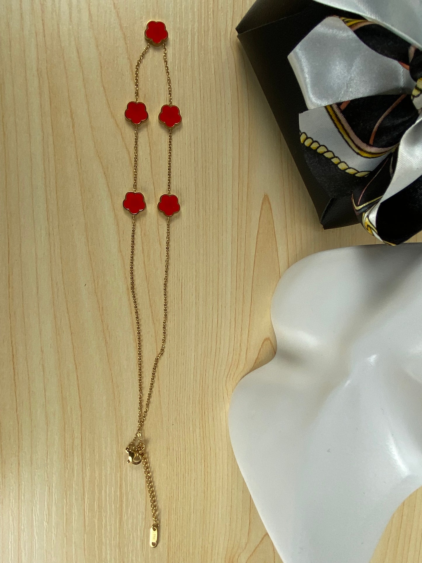 Necklace gold plated 89549