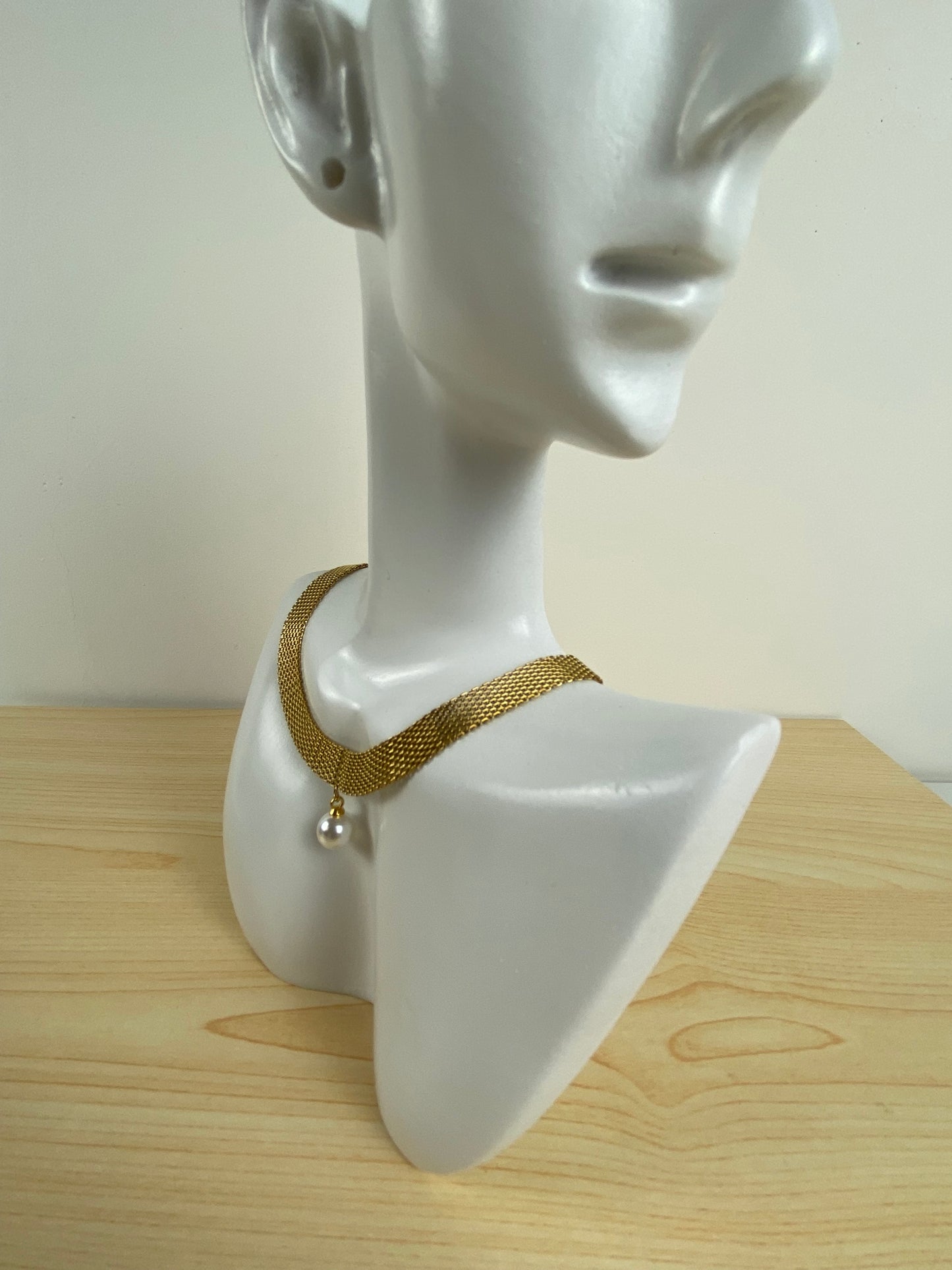 Necklace gold-plated 91582