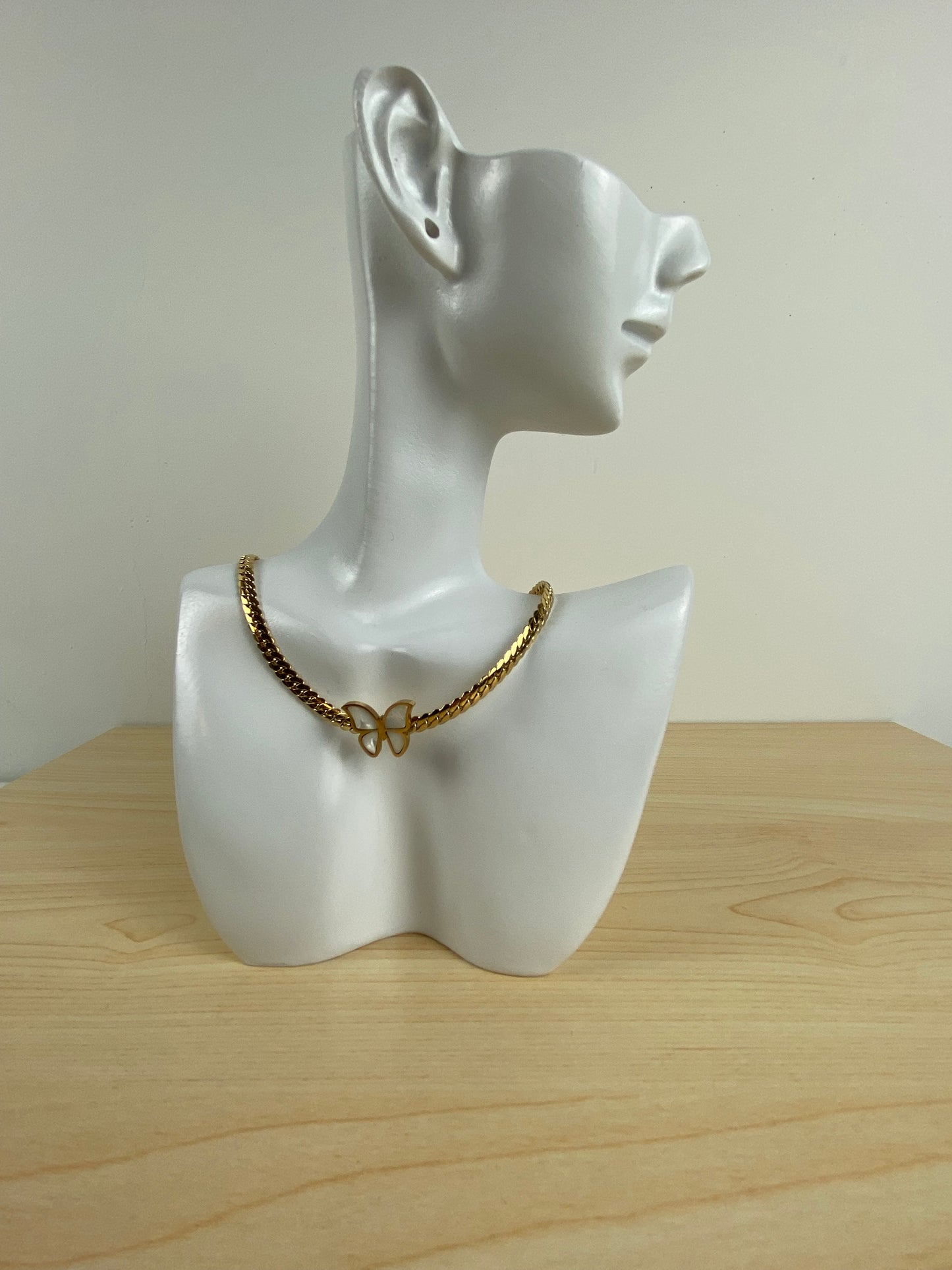 Necklace gold-plated 91876