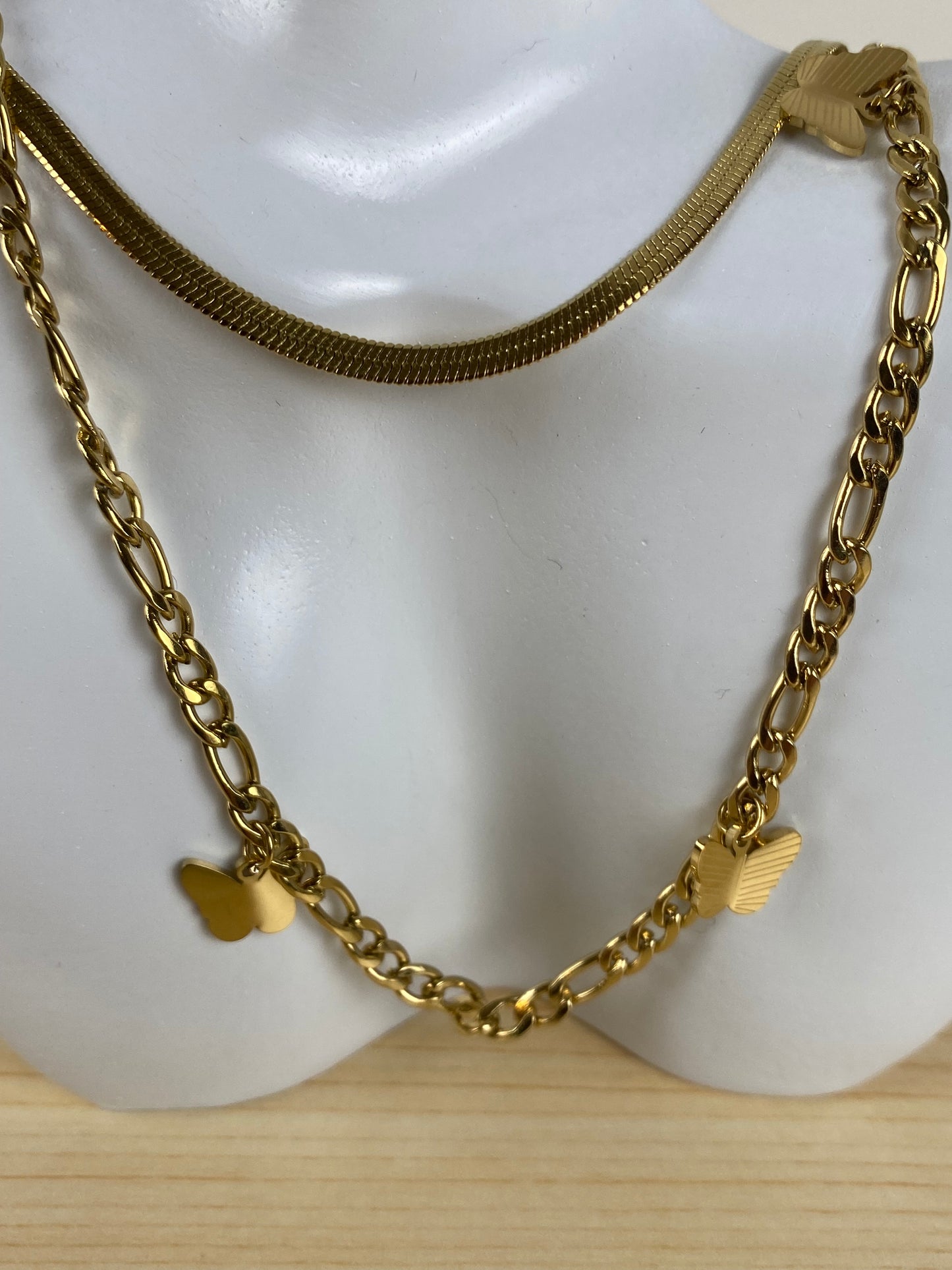 Necklace gold-plated 90390