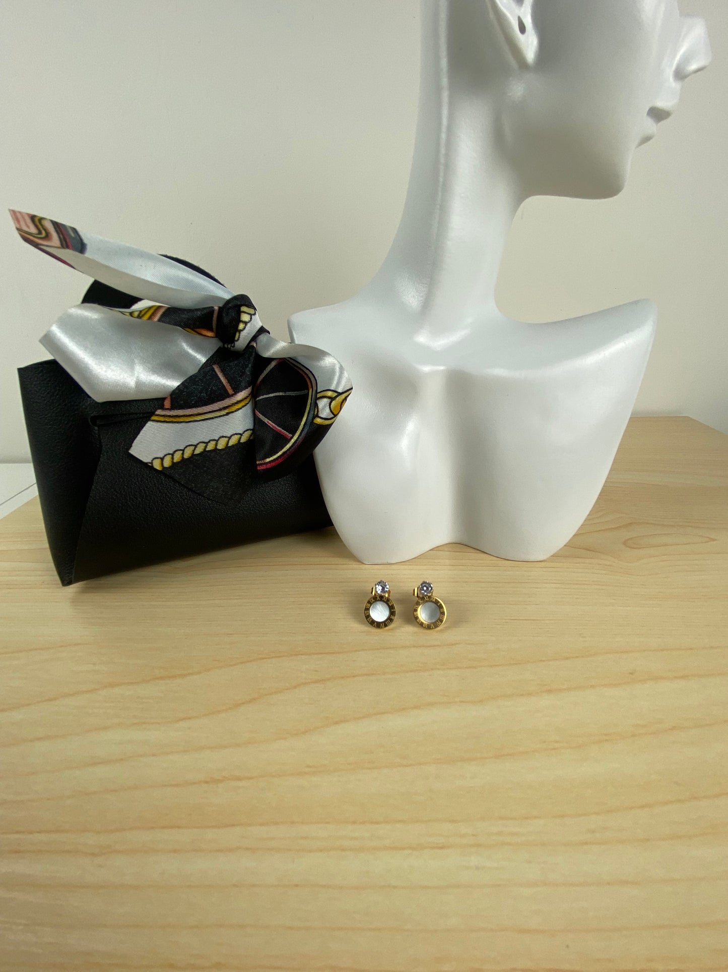 Earrings gold-plated 90348