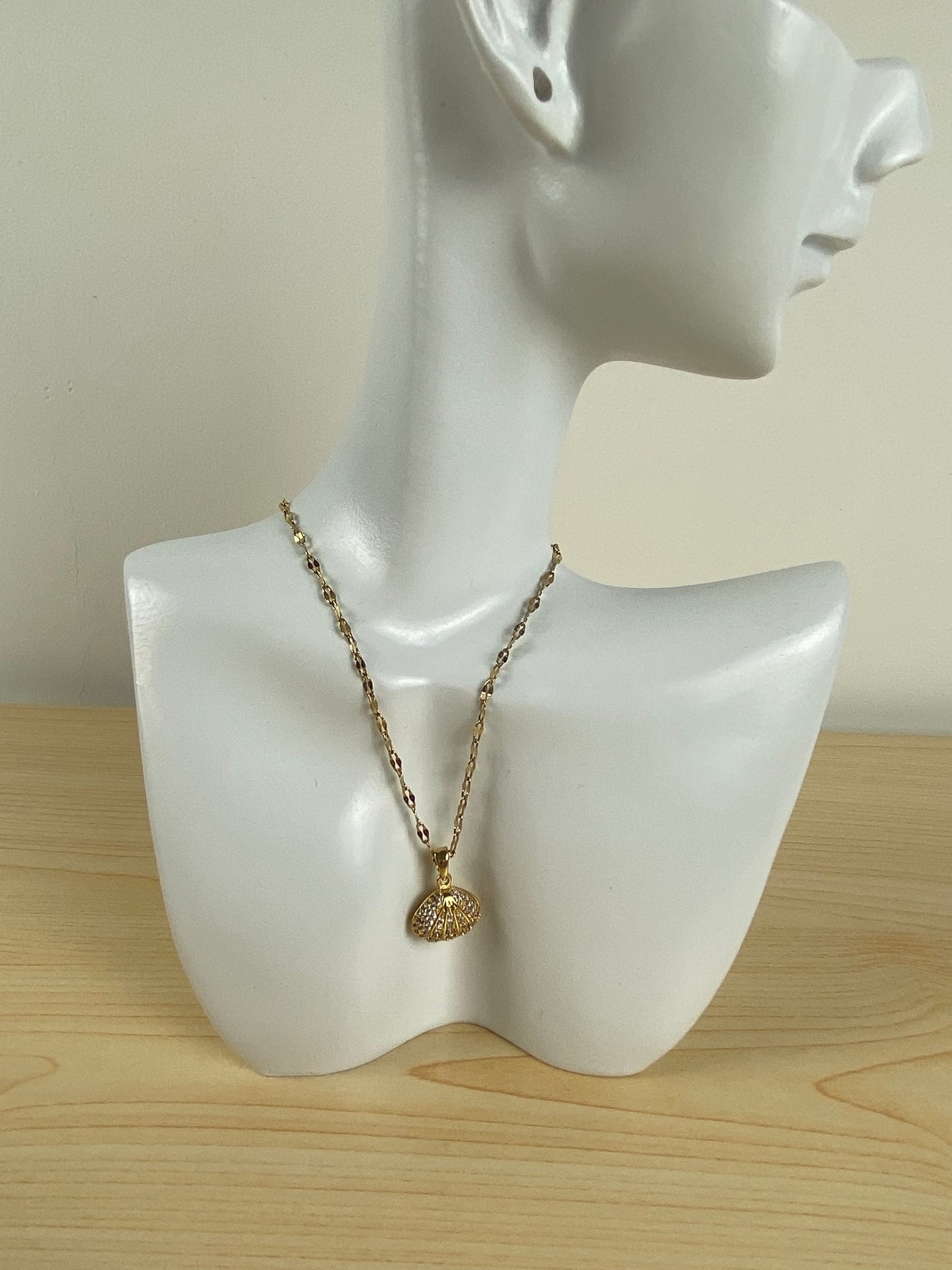 Necklace gold-plated 90373