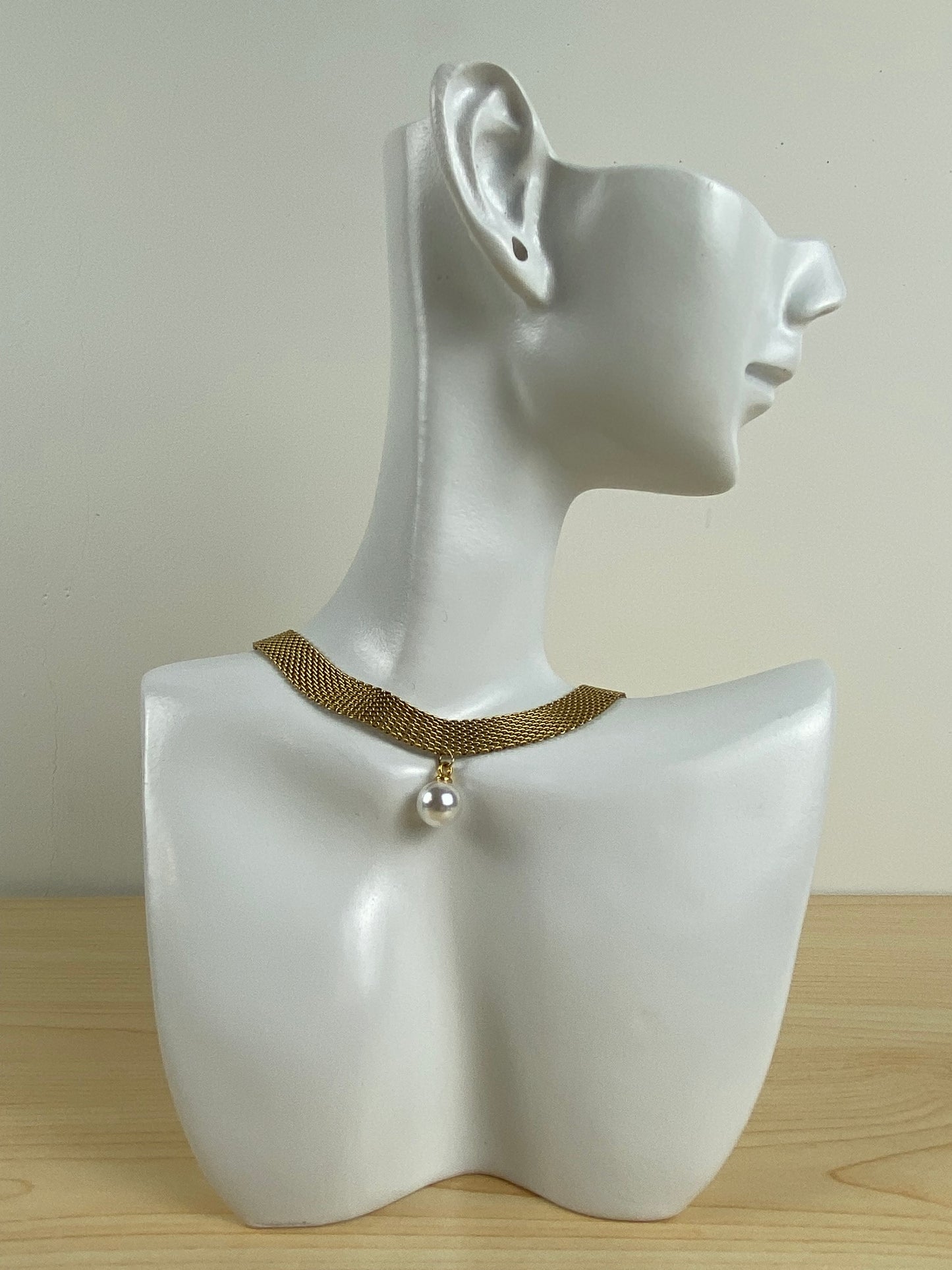 Necklace gold-plated 91582