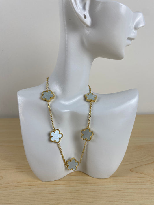 Necklace gold-plated 91884