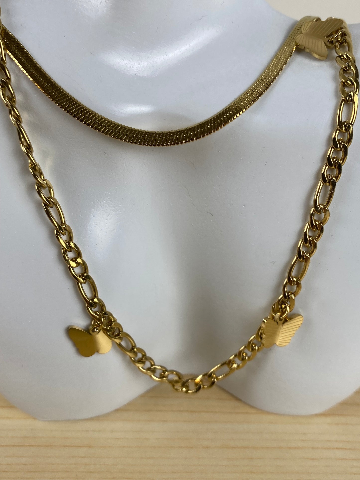 Necklace gold-plated 90390