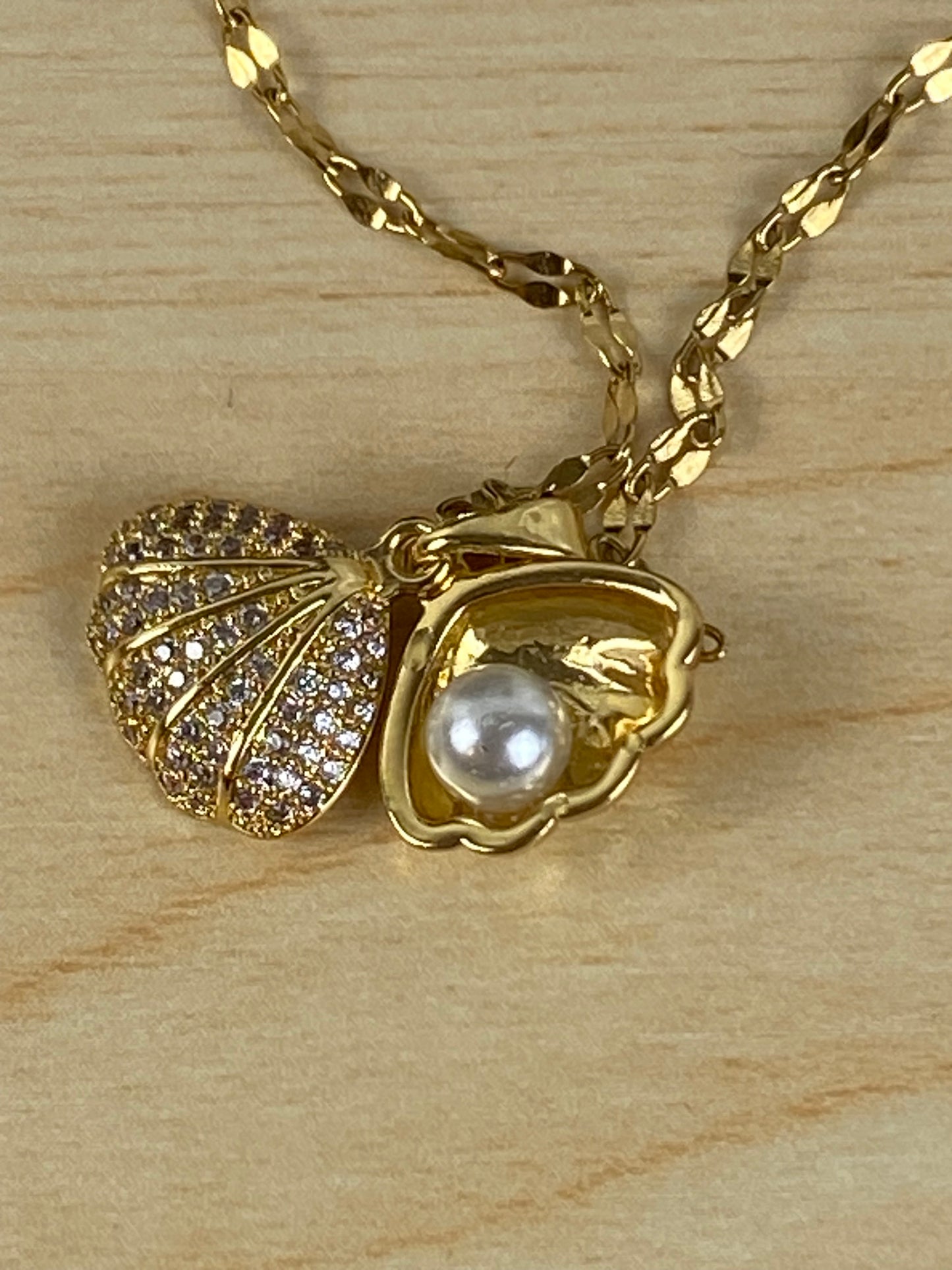 Necklace gold-plated 90373