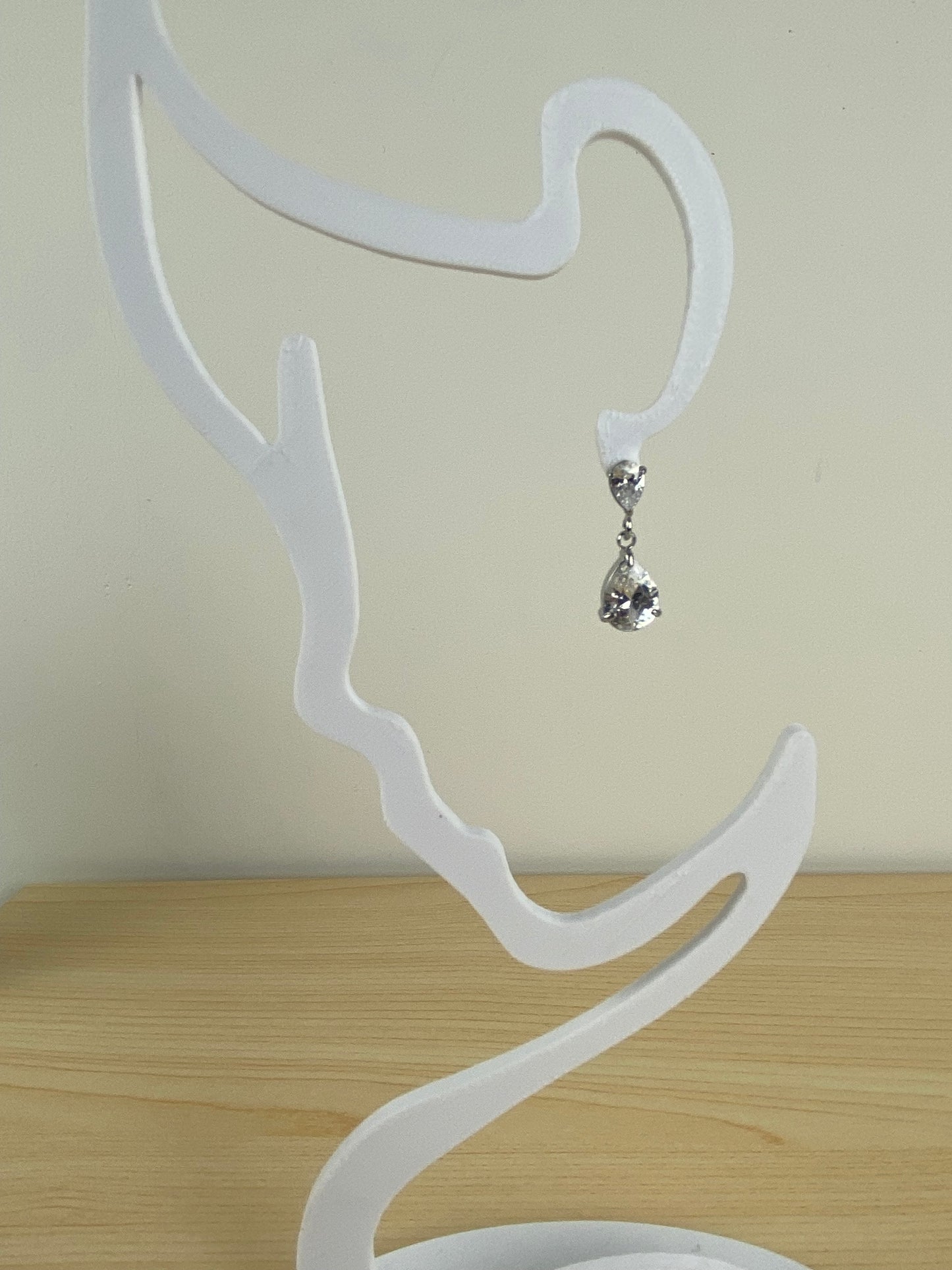 Earrings stainless steel 90026