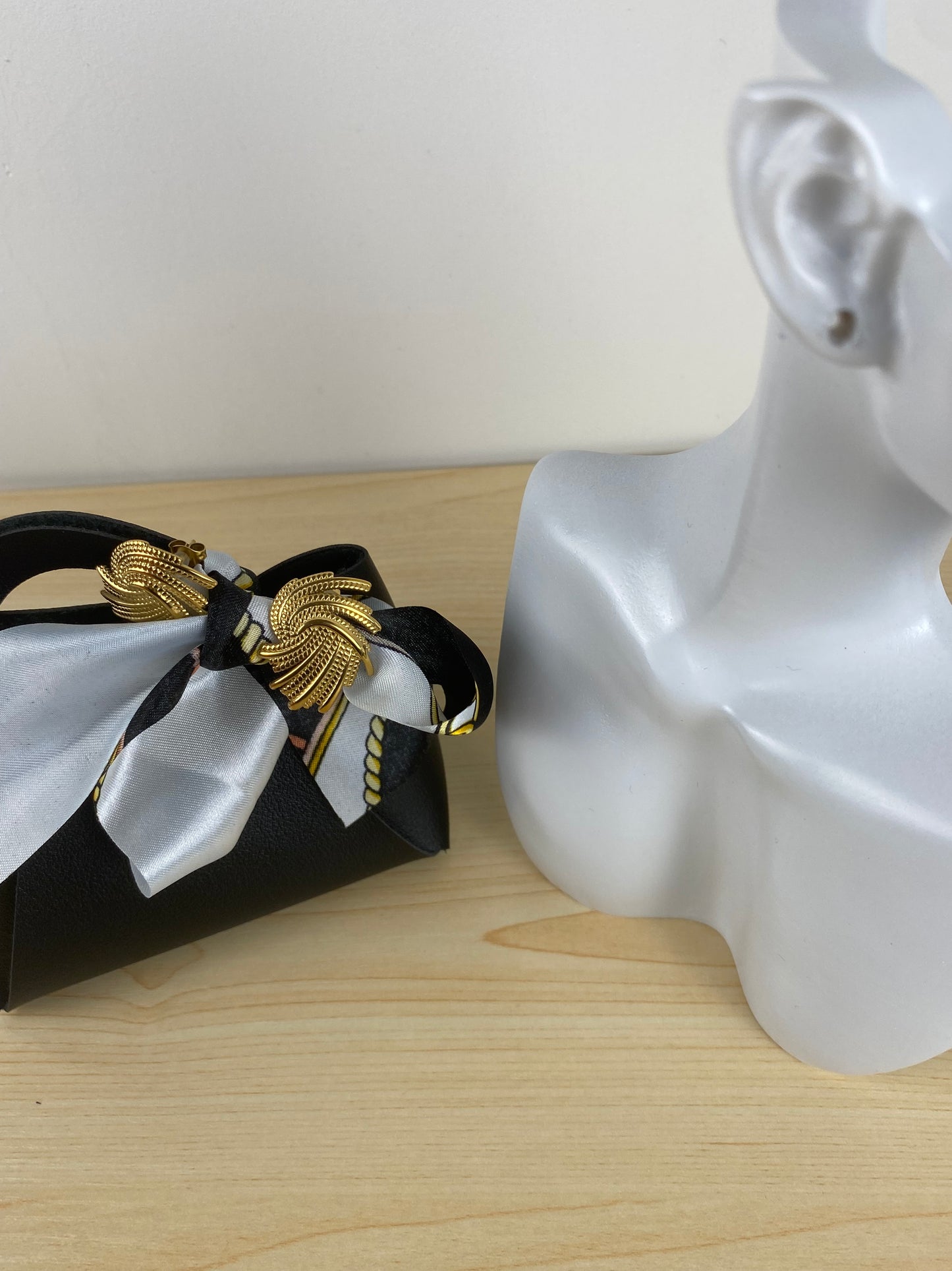Earrings gold plated 89601