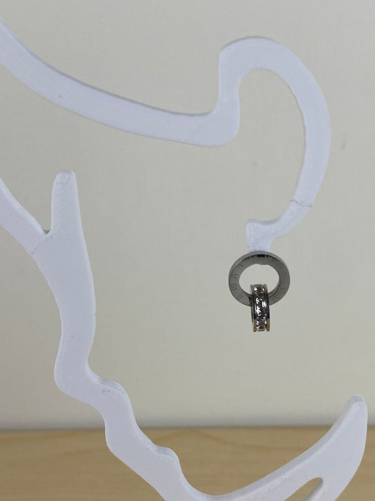 Earrings stainless steel 89653