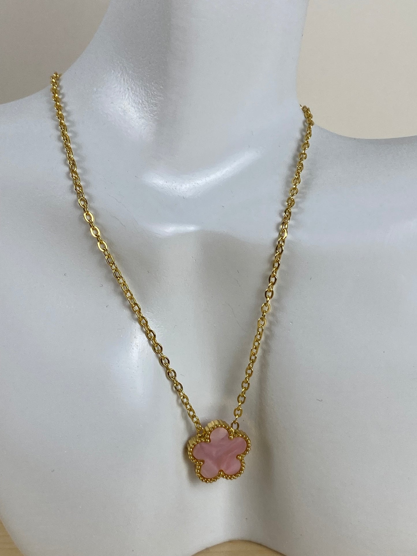 Necklace gold-plated 91894