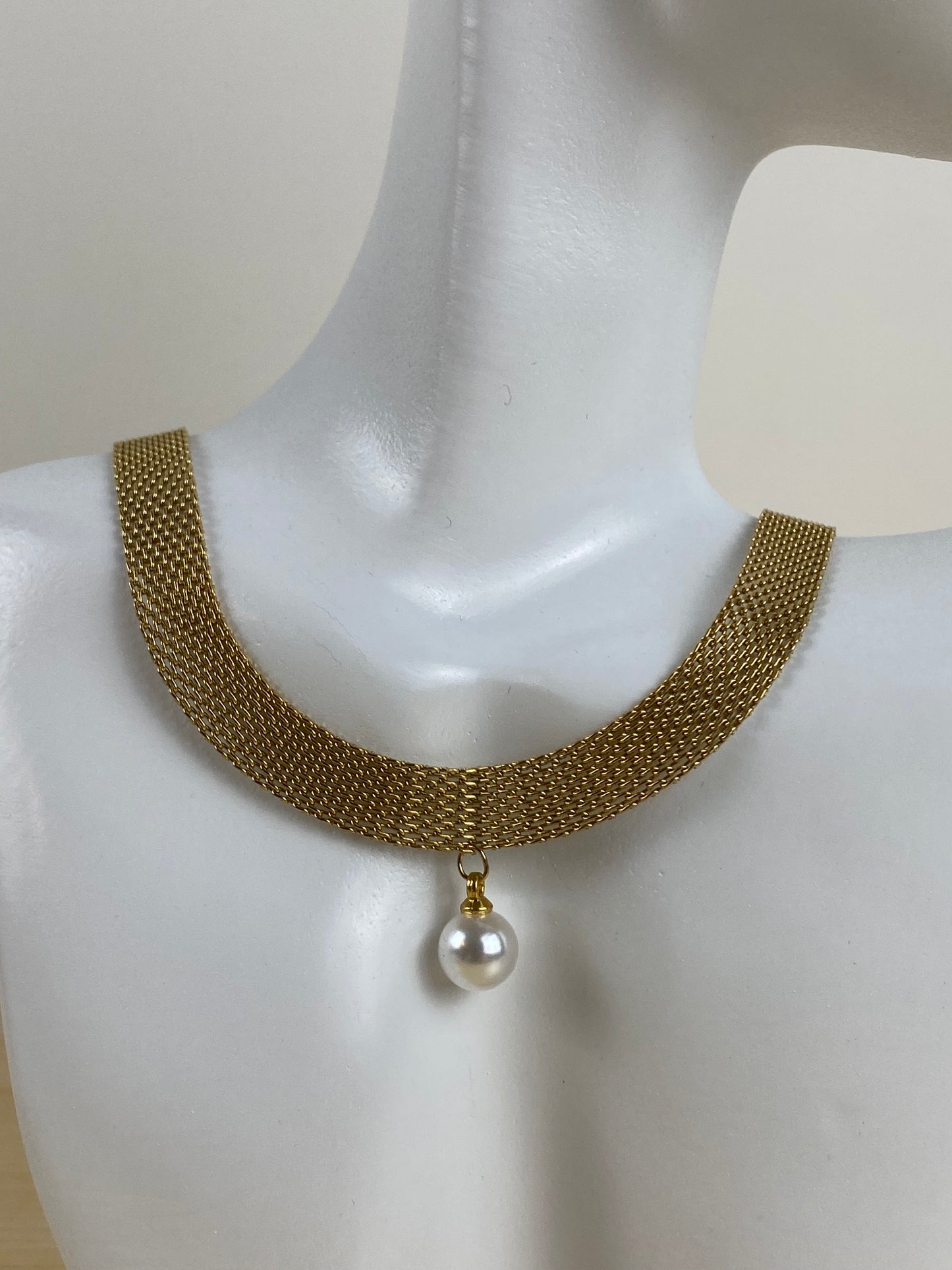 Necklace gold-plated 91582