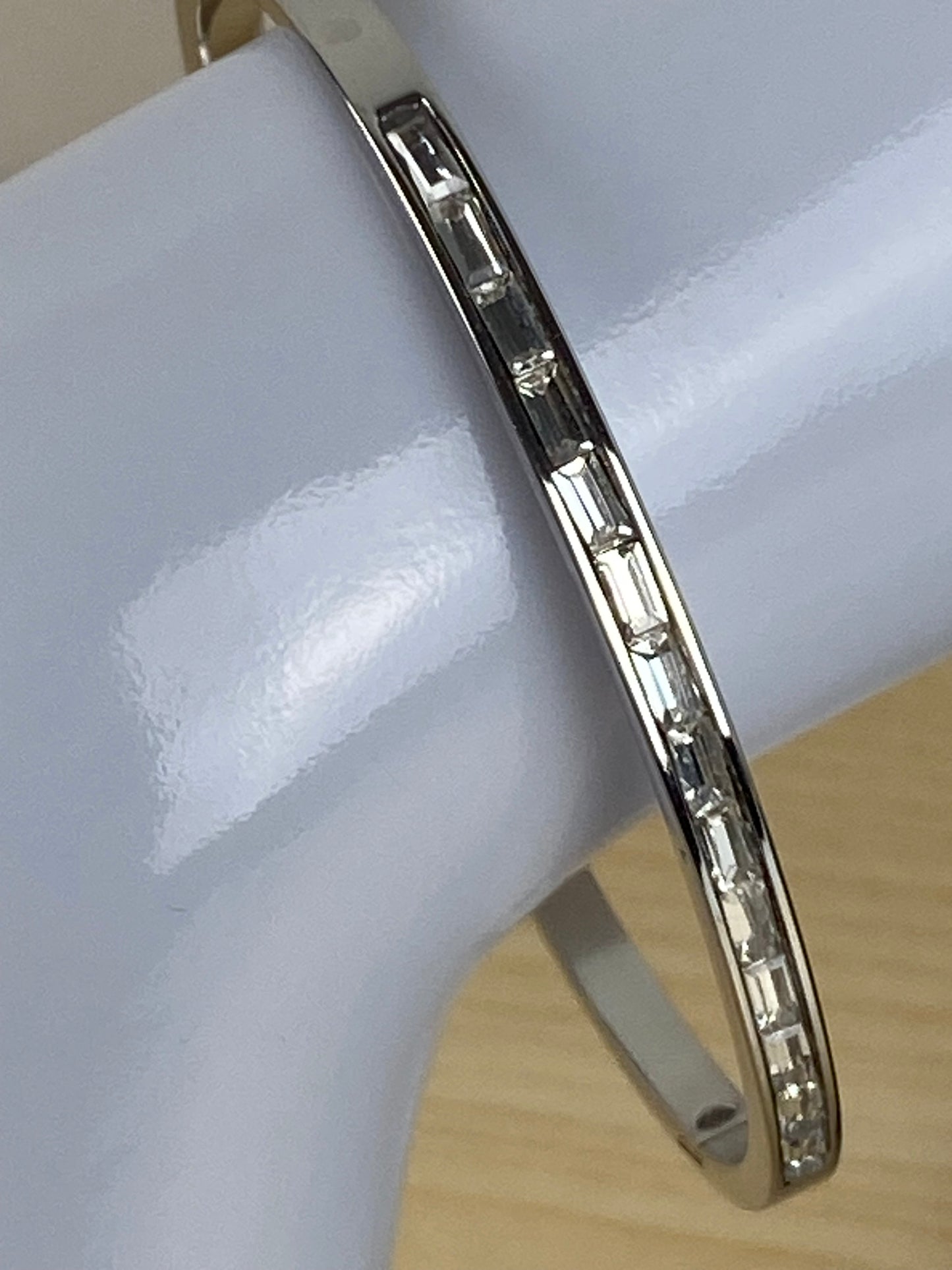 Bracelet stainless steel, cubic z, 89882