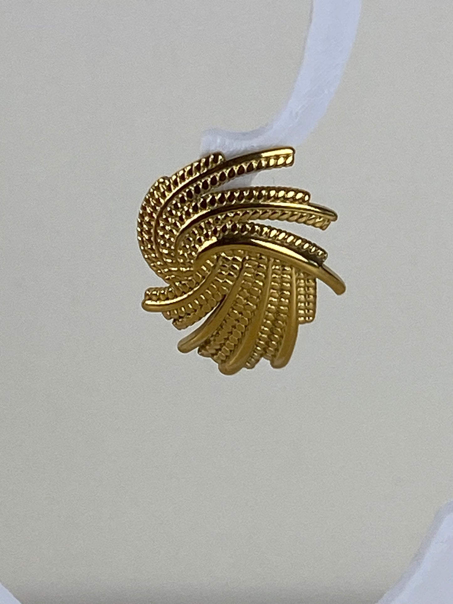 Earrings gold plated 89601