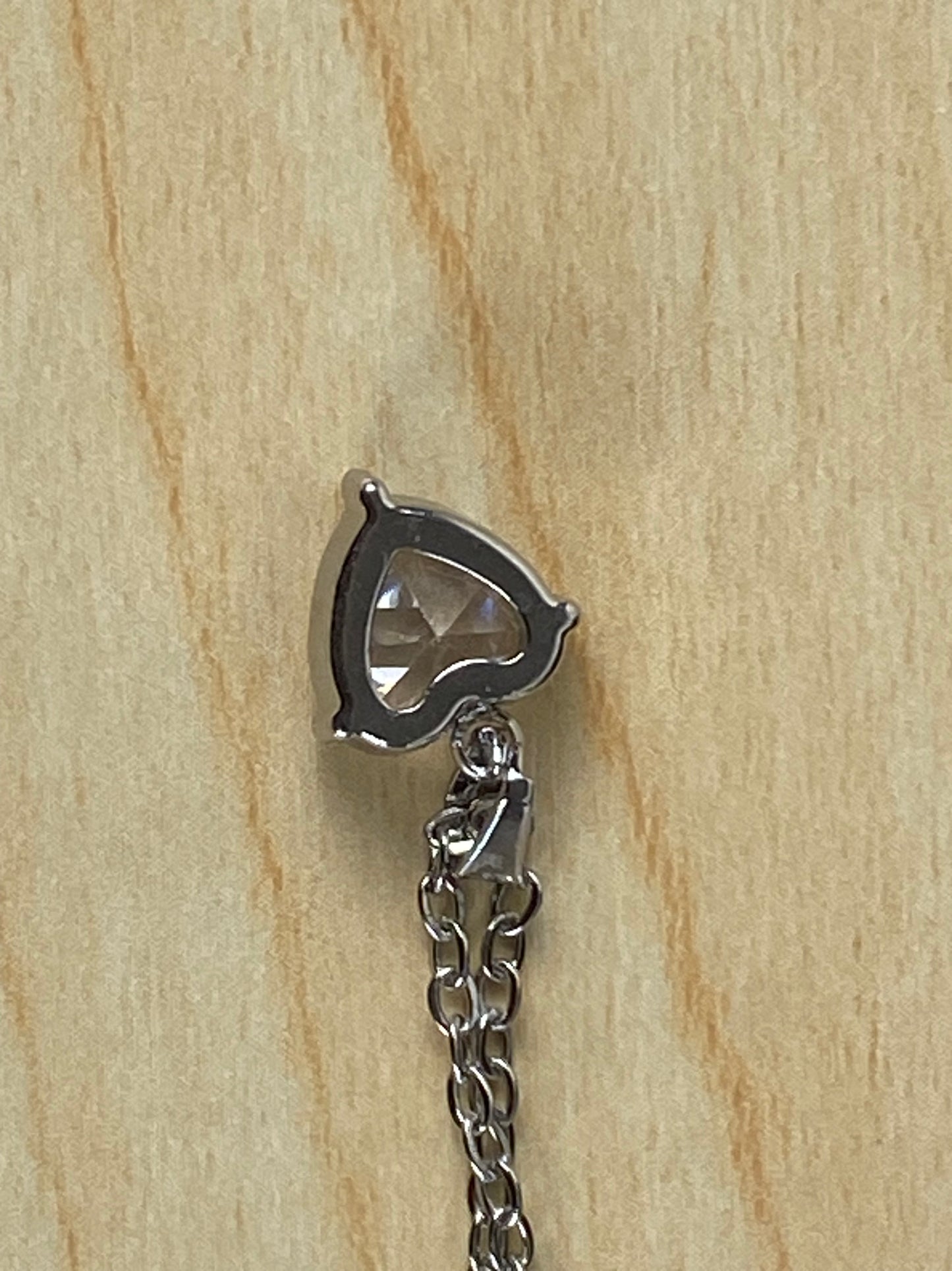 Necklace stainless steel, cubic z, 89962