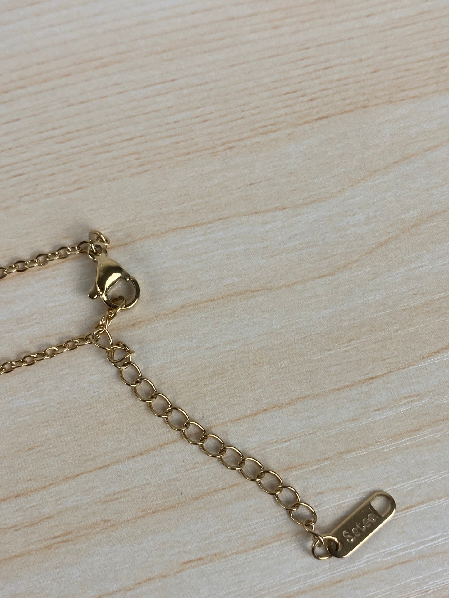 Necklace gold-plated 90709