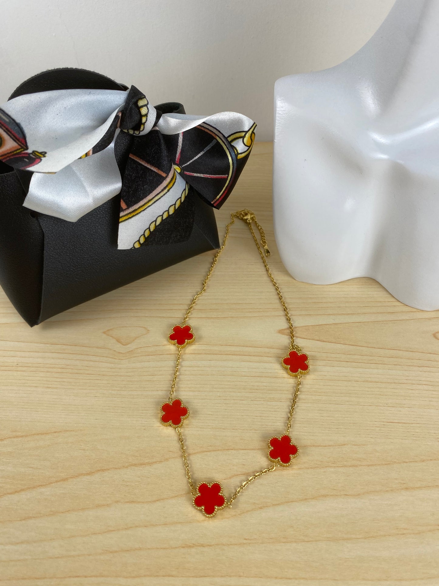 Necklace gold-plated 91876