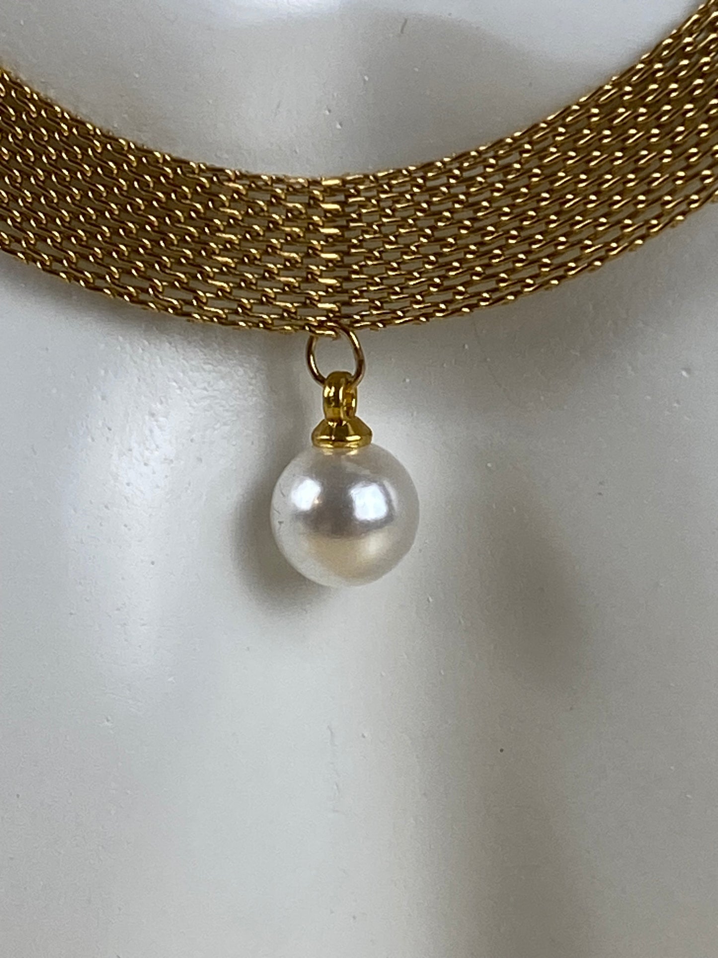 Necklace gold-plated 91582