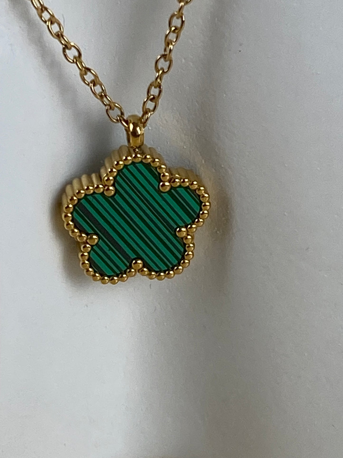 Necklace gold plated 89539