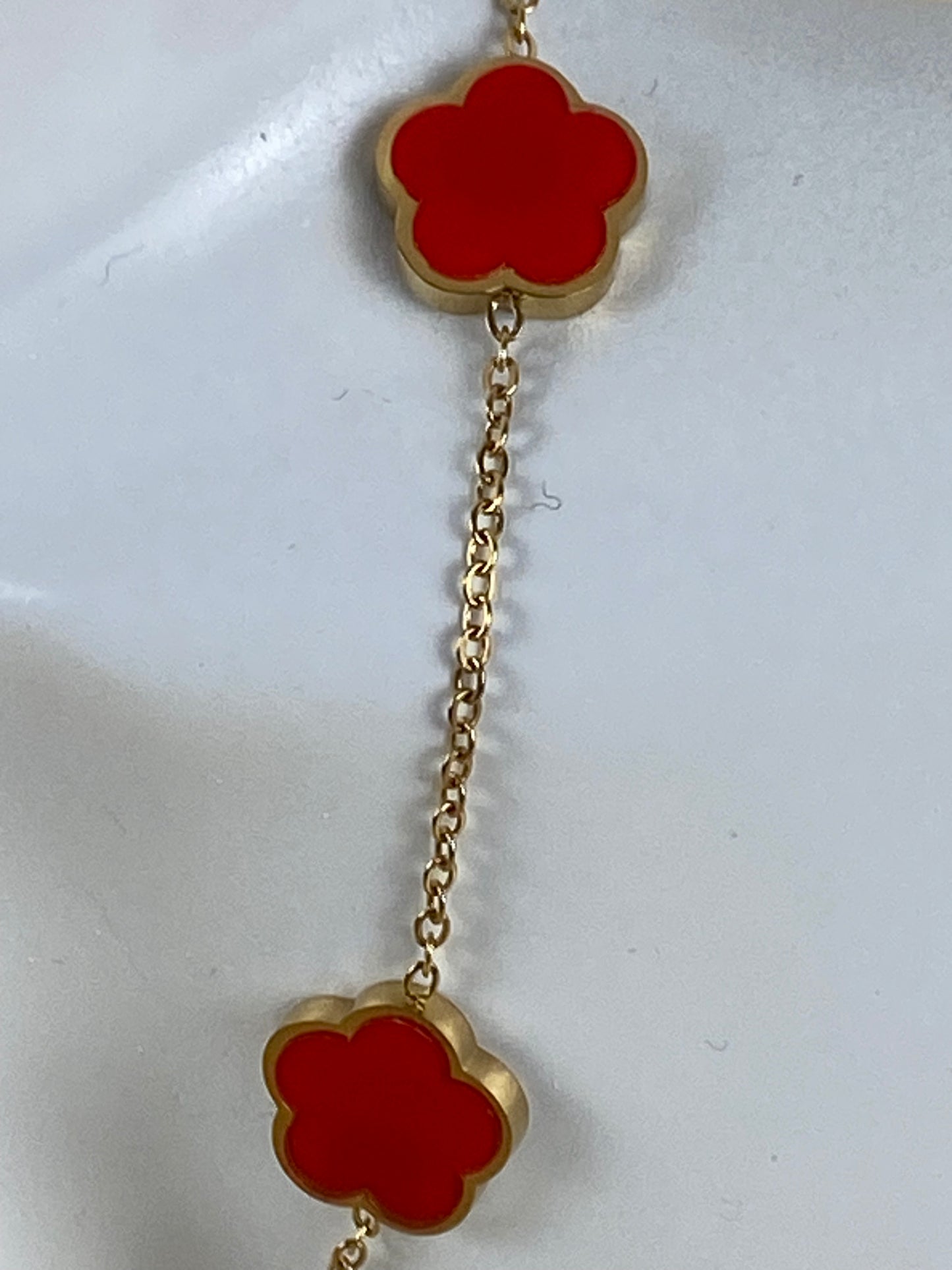 Necklace gold plated 89549