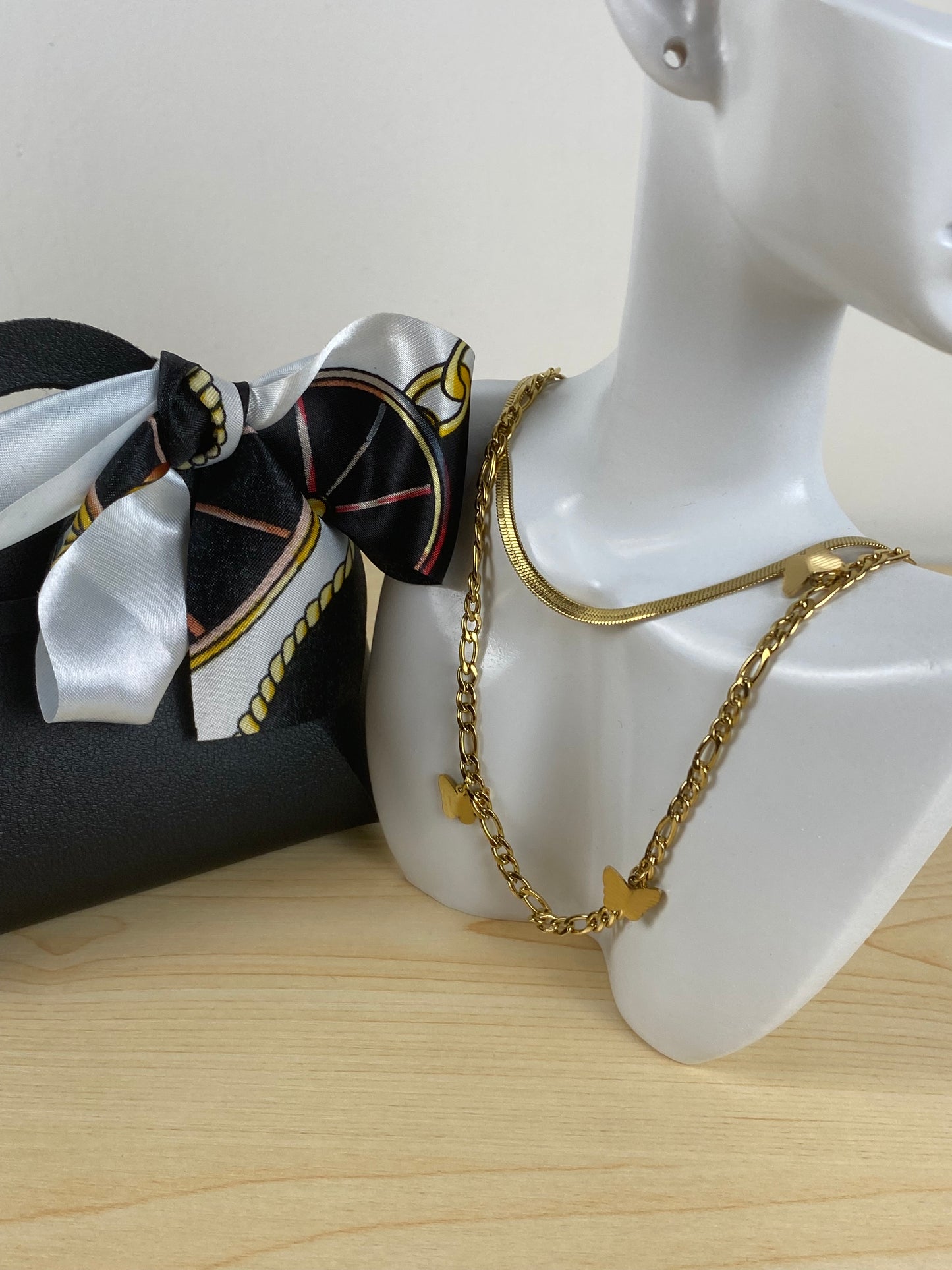 Necklace gold-plated 90390