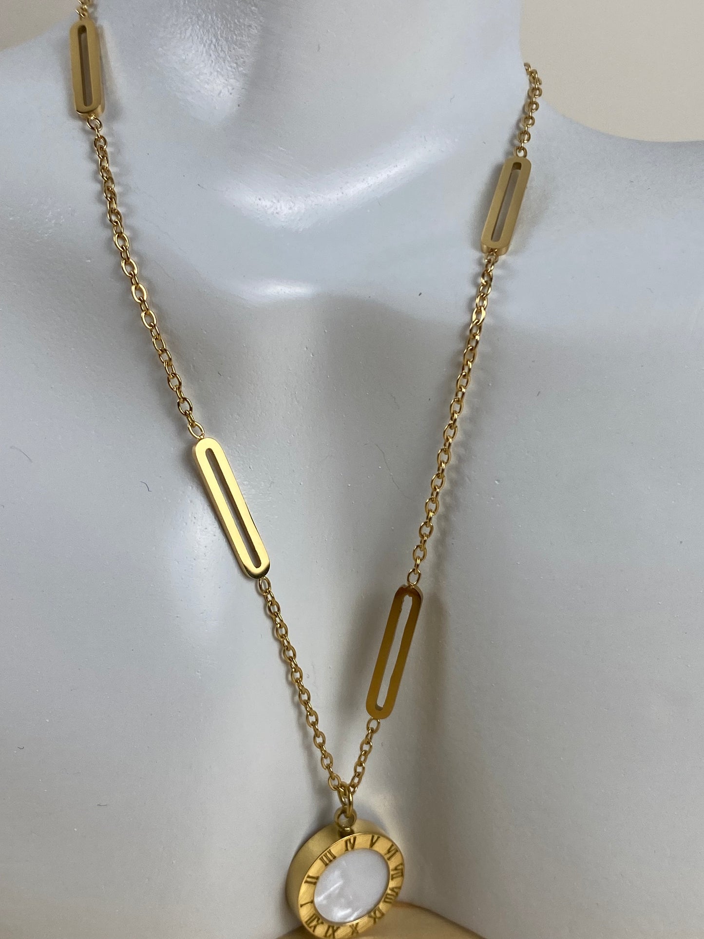 Necklace gold-plated 90805