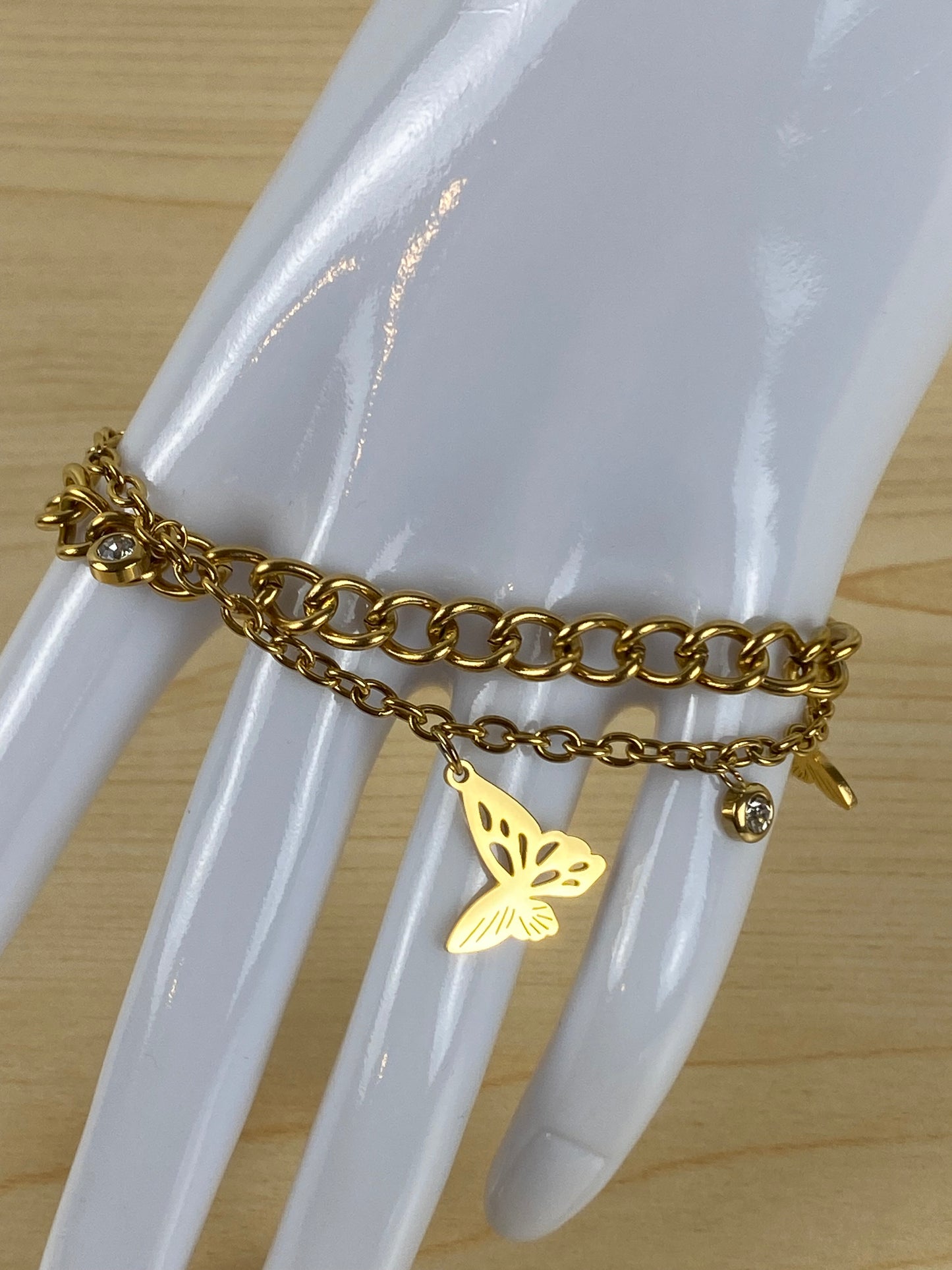 Bracelet gold-plated 90435