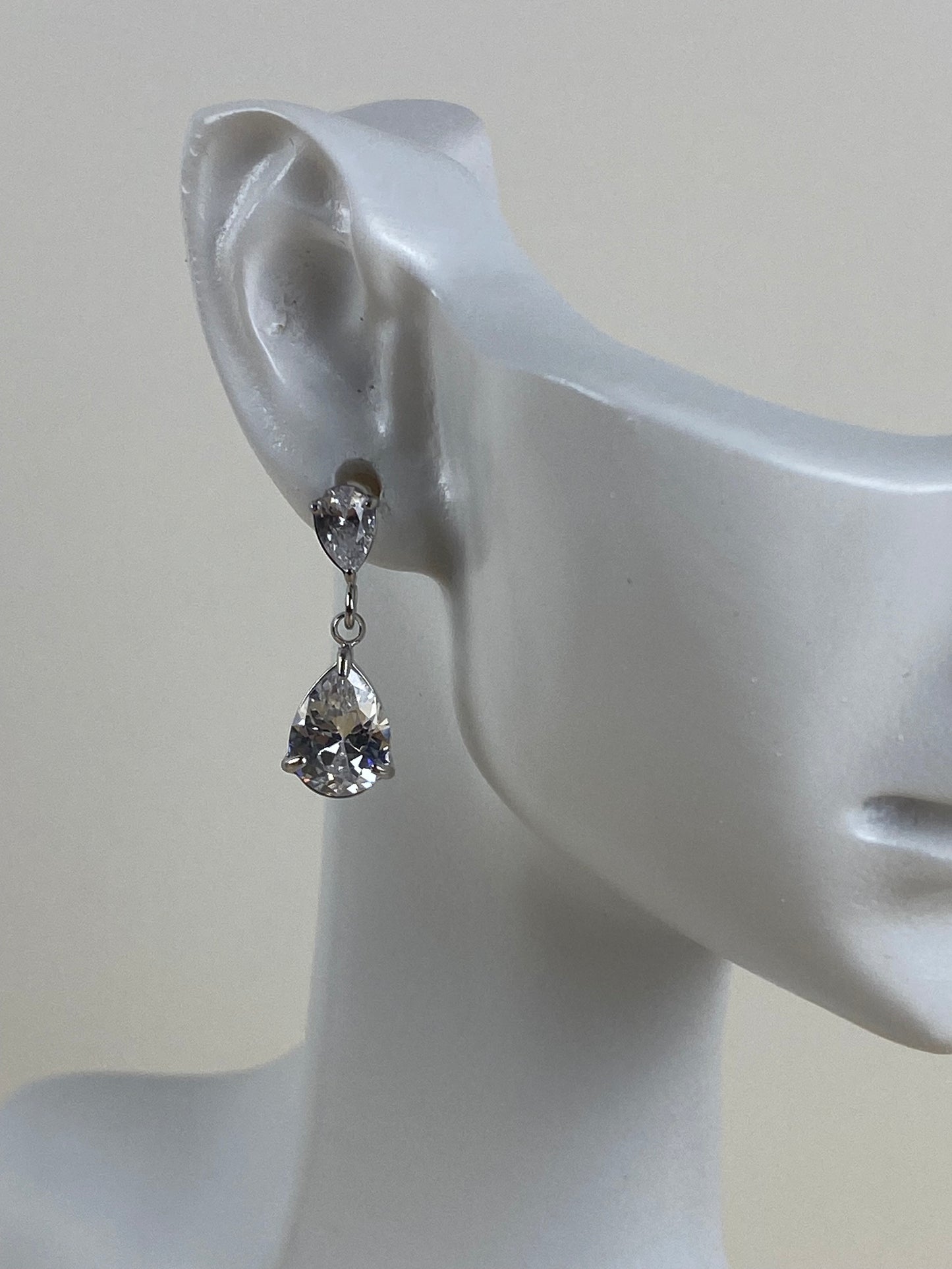 Earrings stainless steel 90026