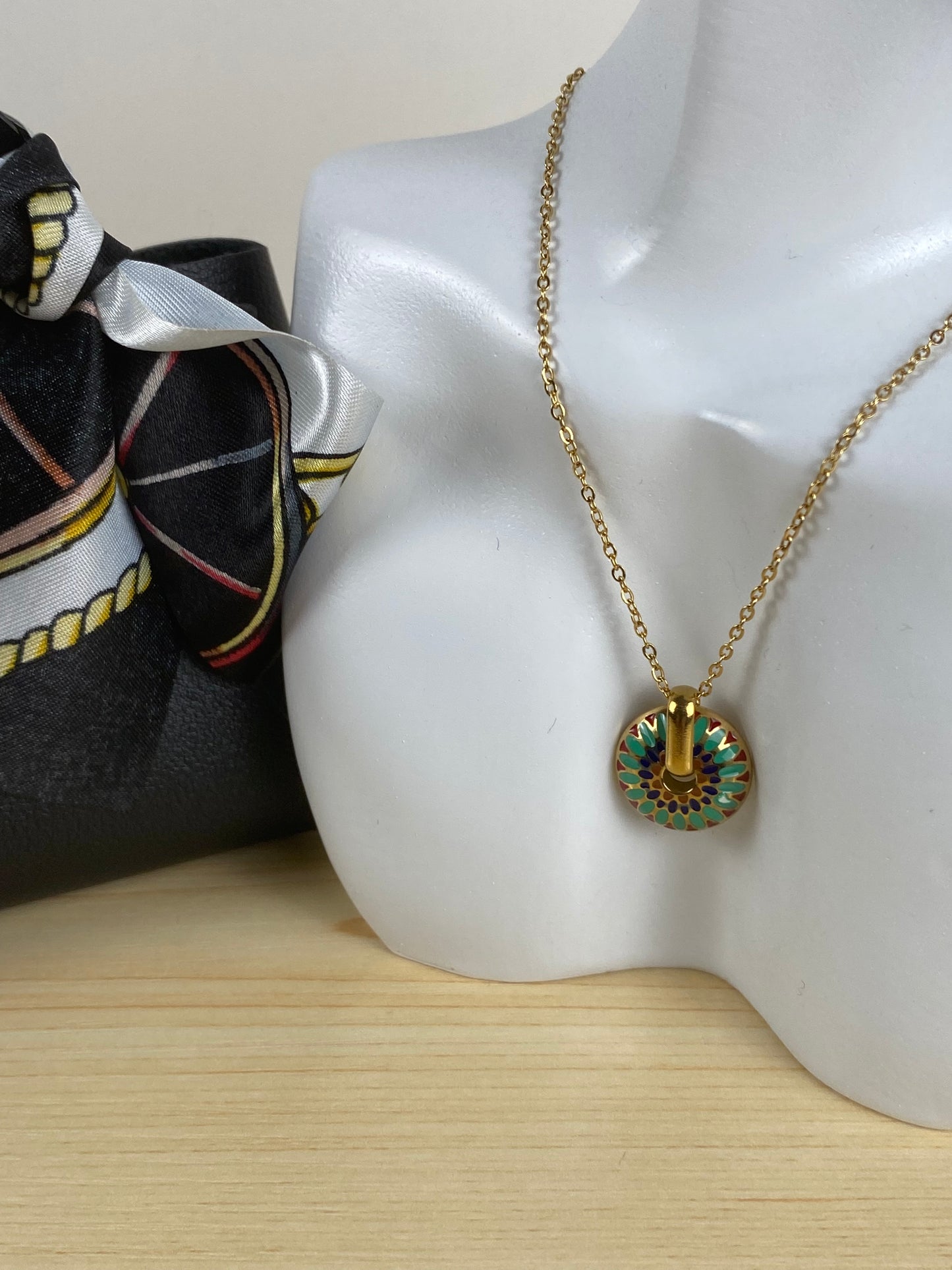 Necklace gold-plated 90300