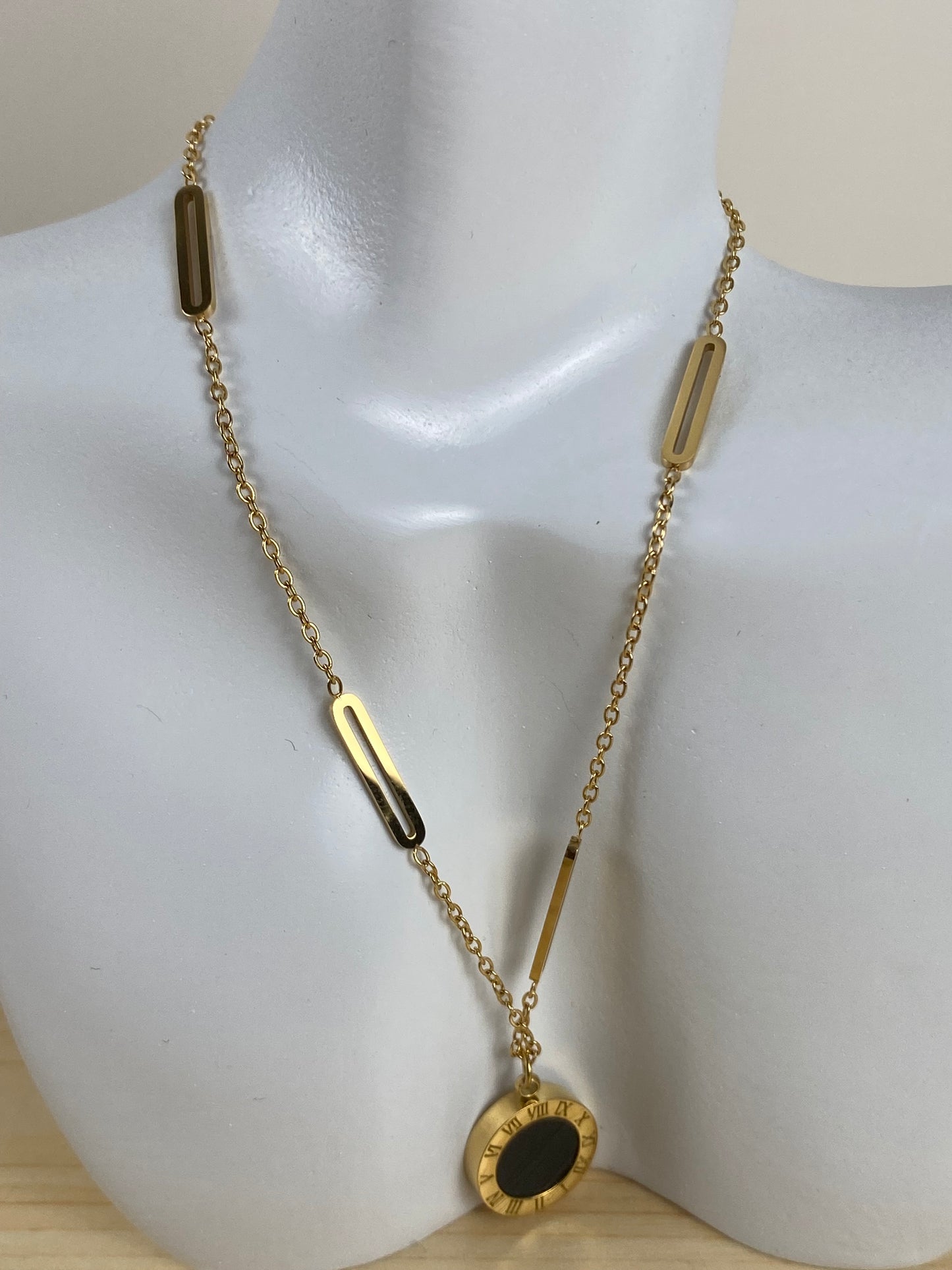 Necklace gold-plated 90805