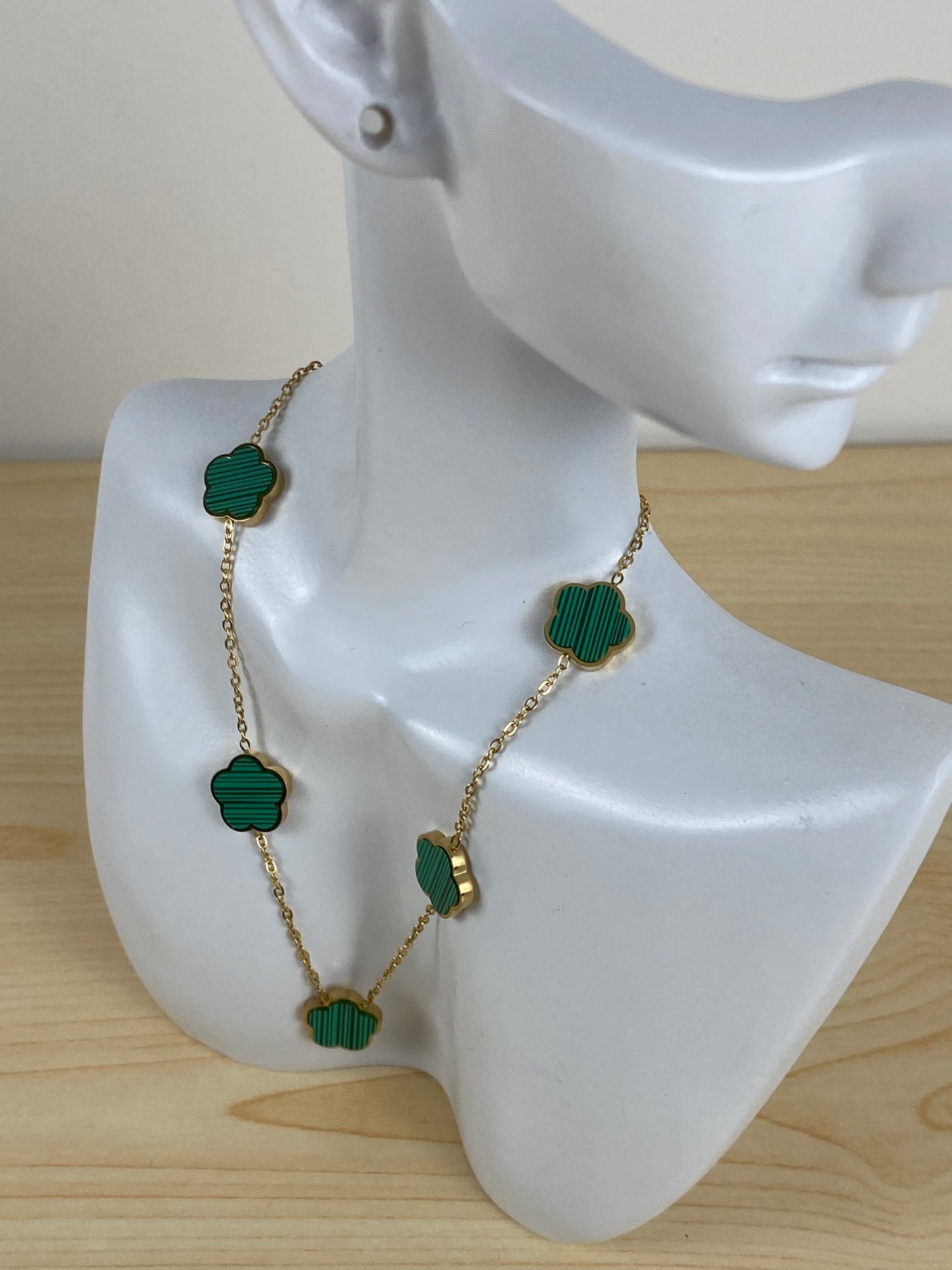 Necklace gold plated 89550
