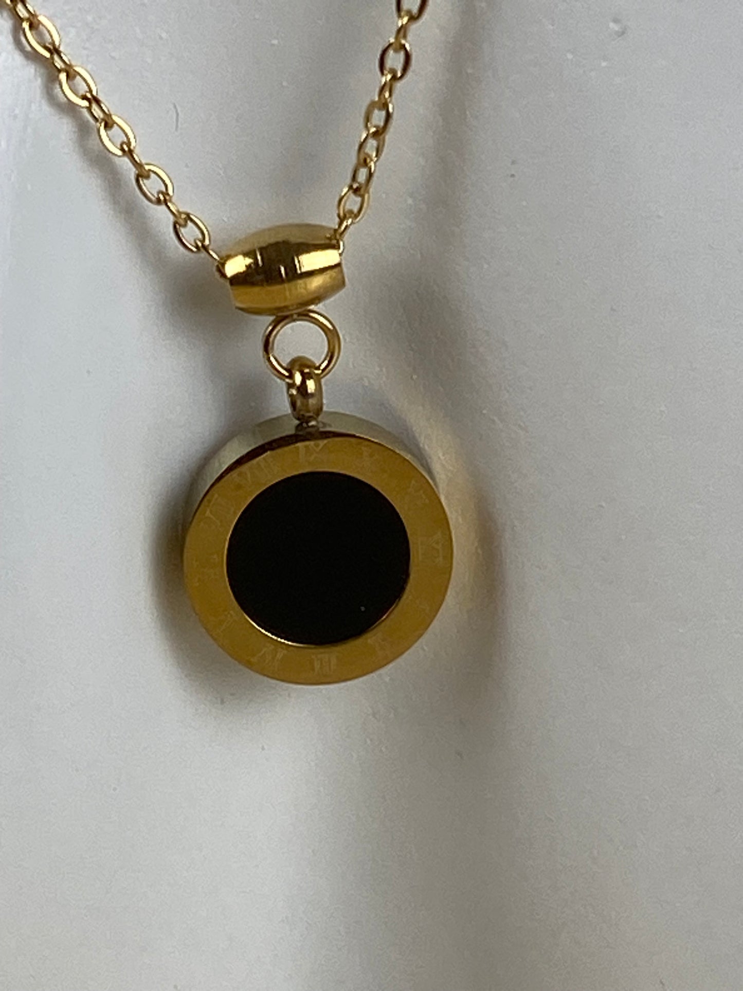 Necklace gold plated 89840