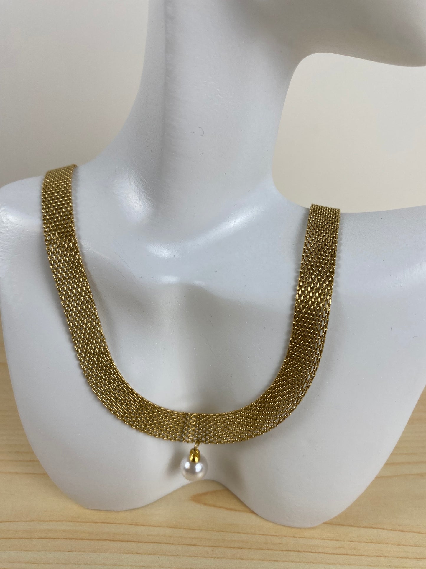 Necklace gold-plated 91582