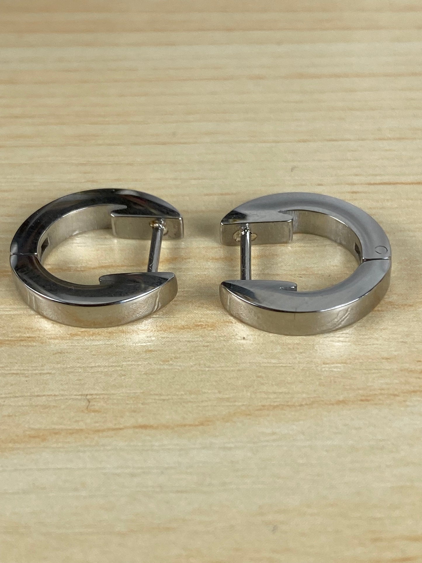 Earrings stainless steel, cubic z 89438