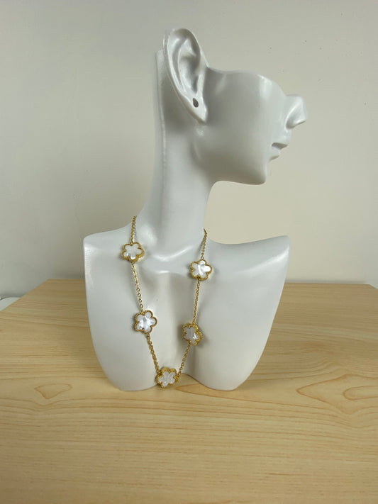 Necklace gold-plated 91875
