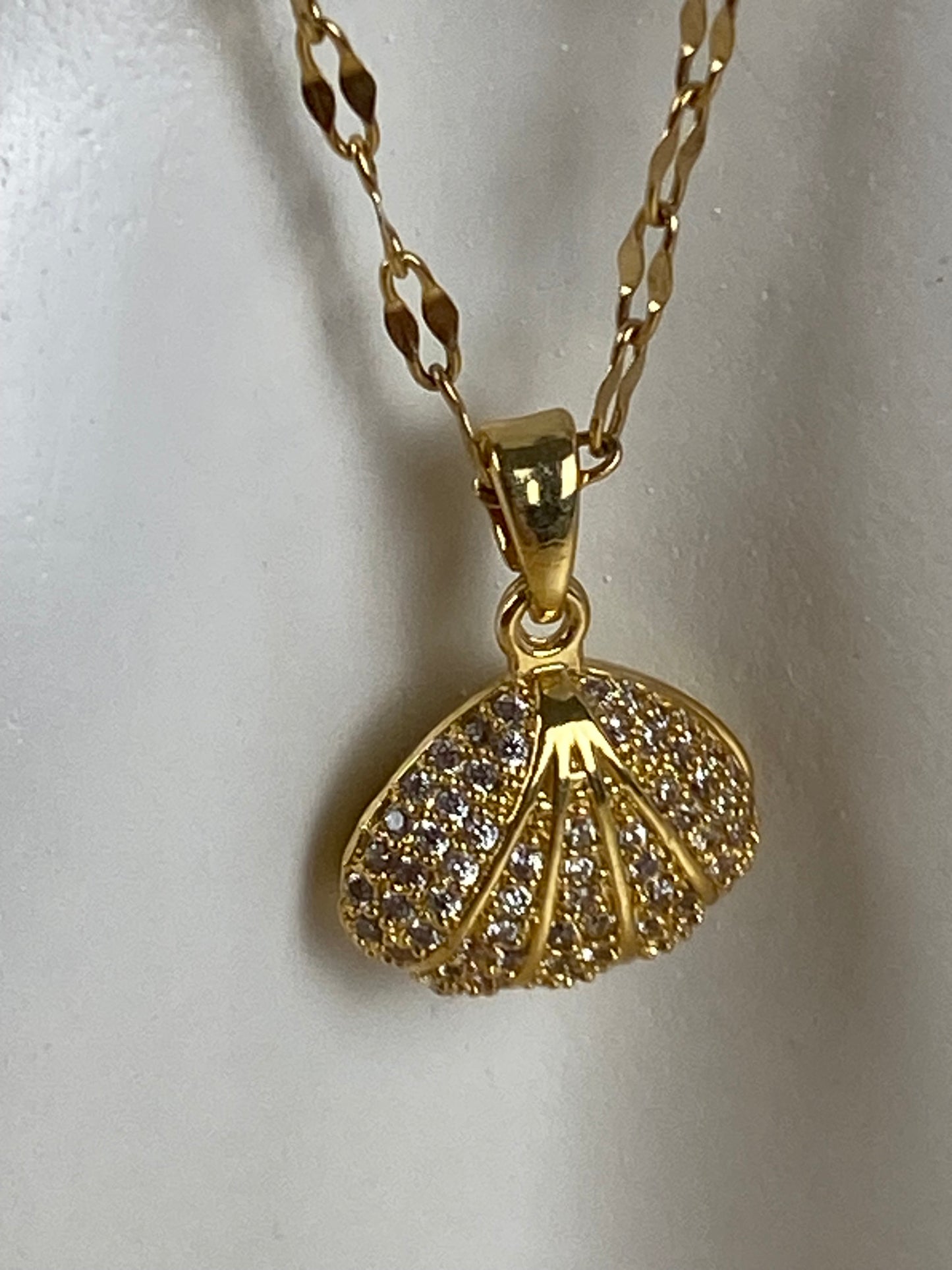 Necklace gold-plated 90373