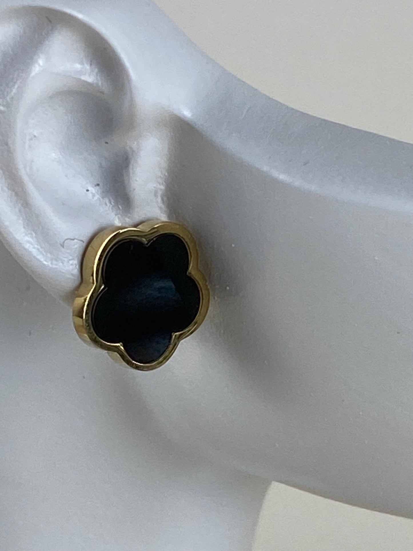 Earrings gold plated 89839