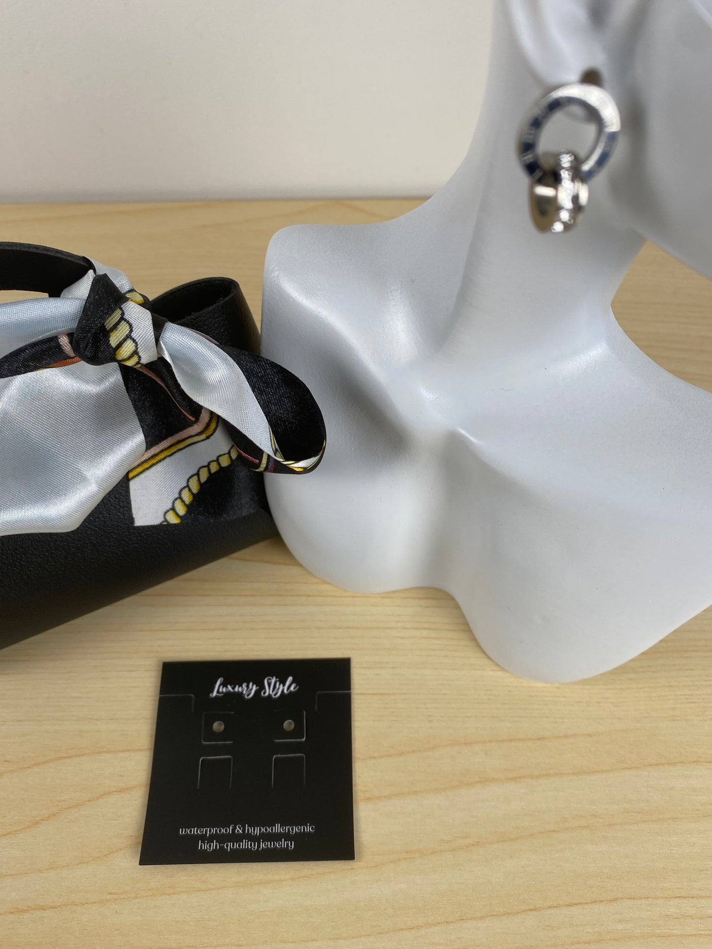 Earrings stainless steel 89653