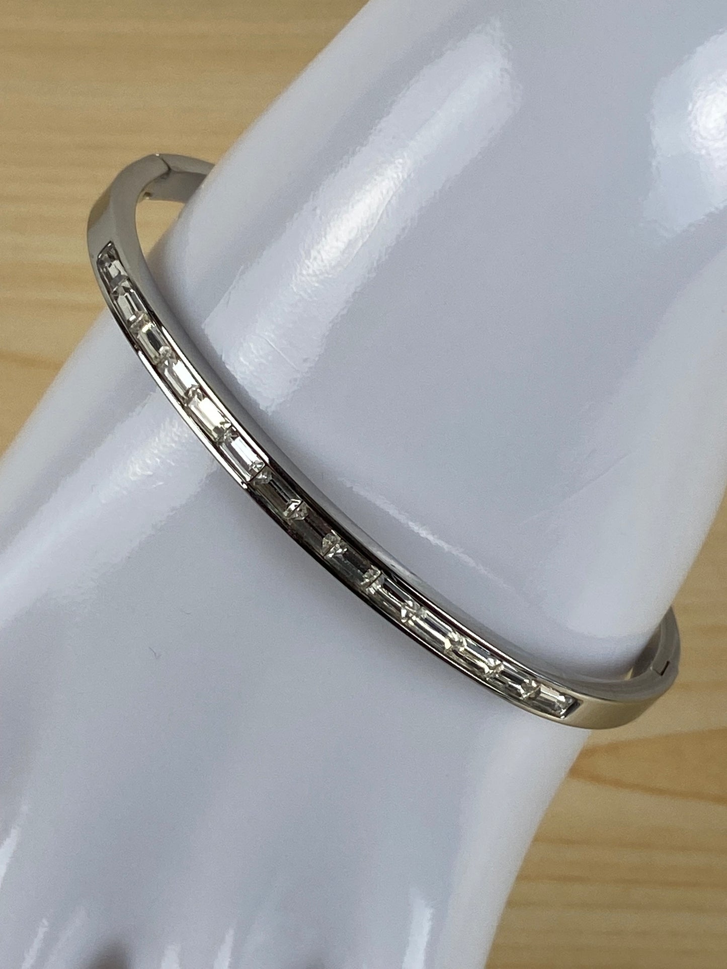 Bracelet stainless steel, cubic z, 89882