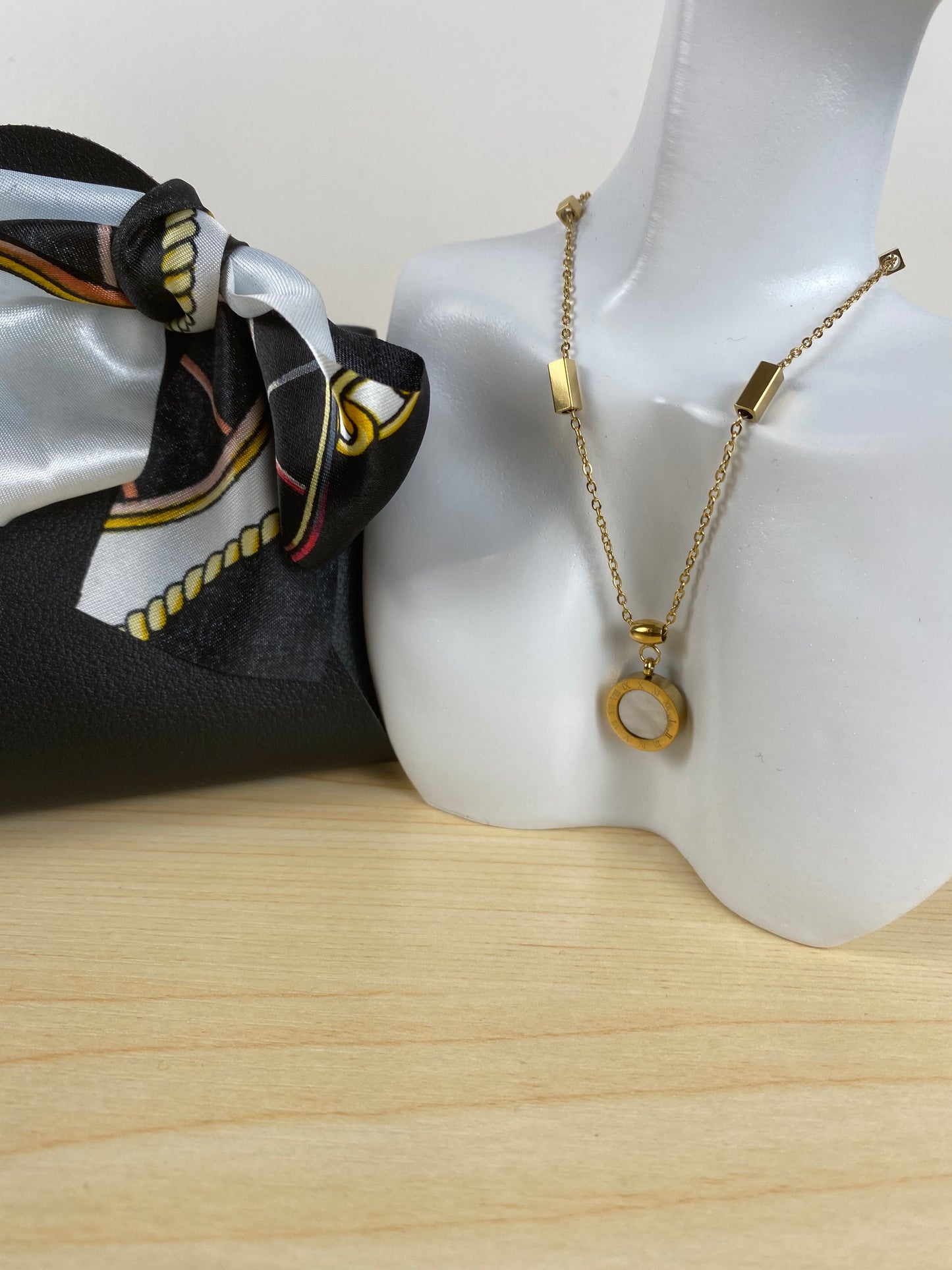 Necklace gold plated 89840