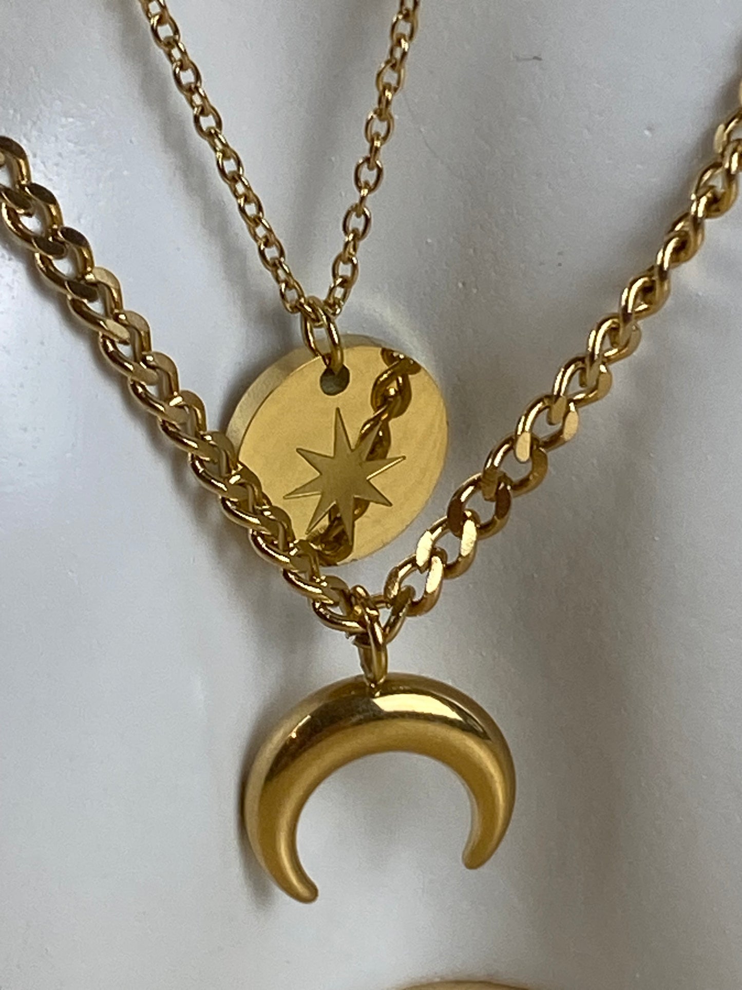 Mecklace gold-plated 90680