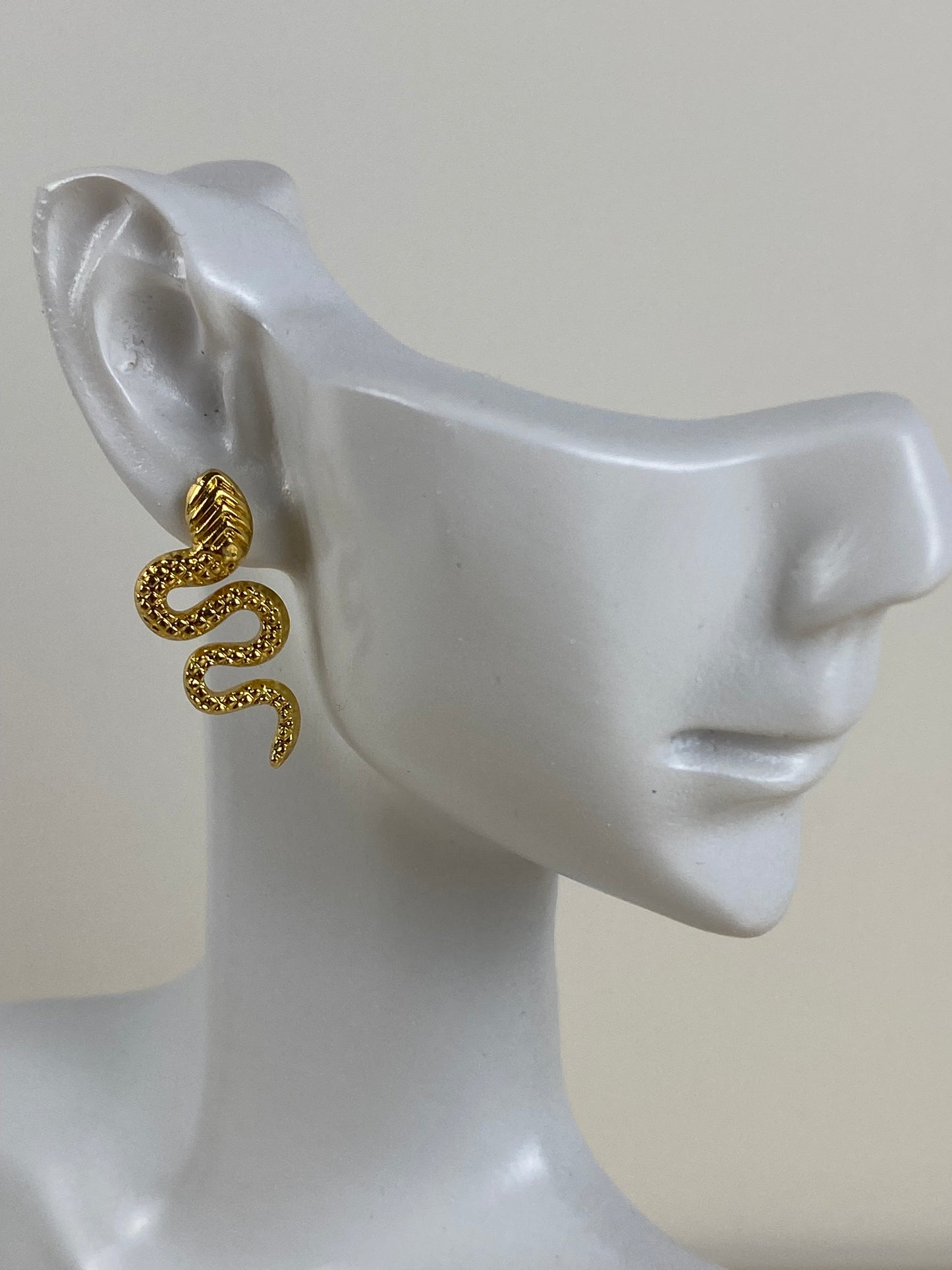 Earrings gold-plated 91344