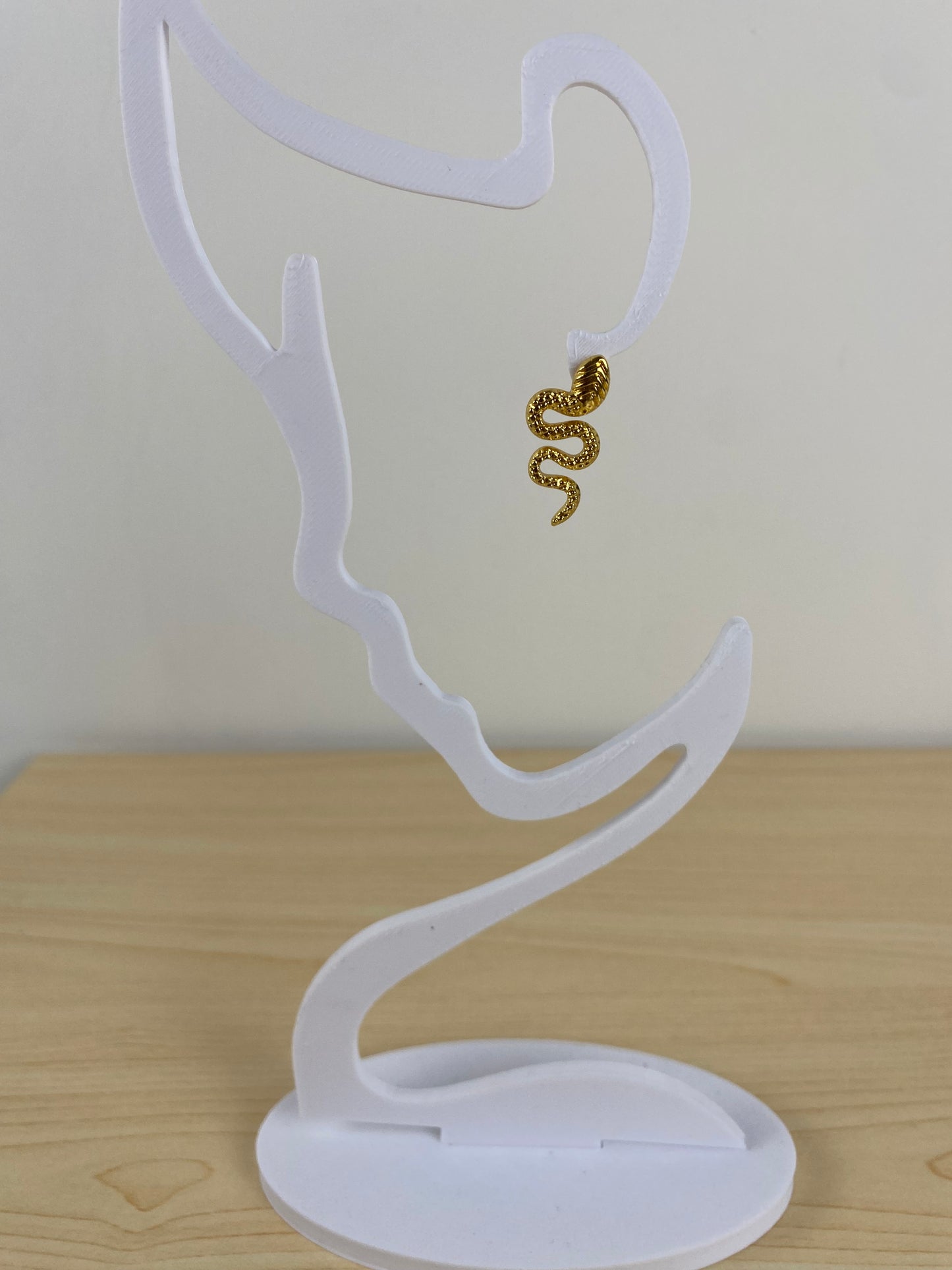 Earrings gold-plated 91344