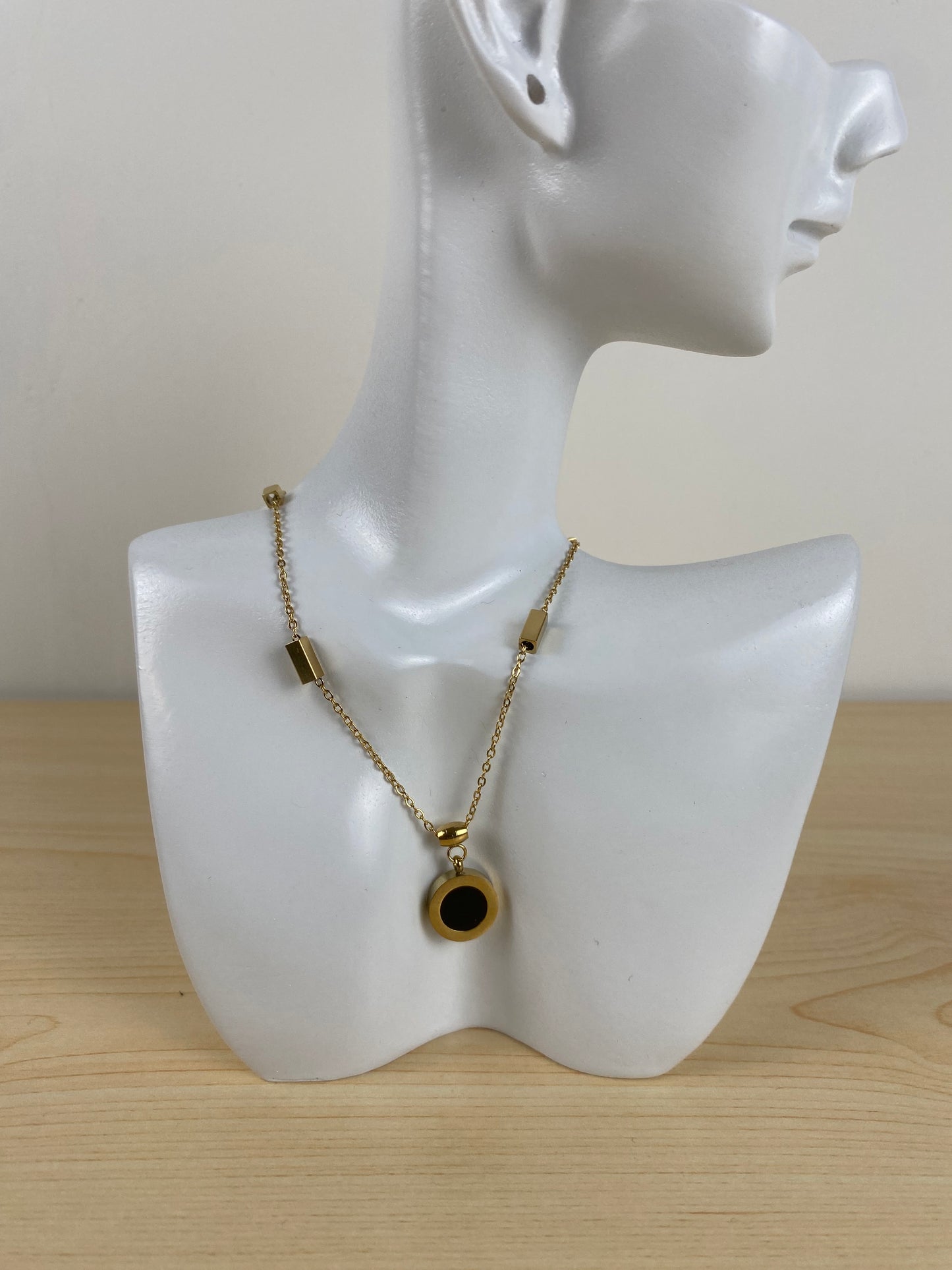 Necklace gold plated 89840