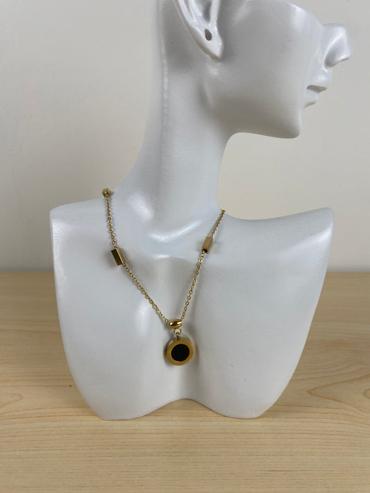 Necklace gold plated 89840