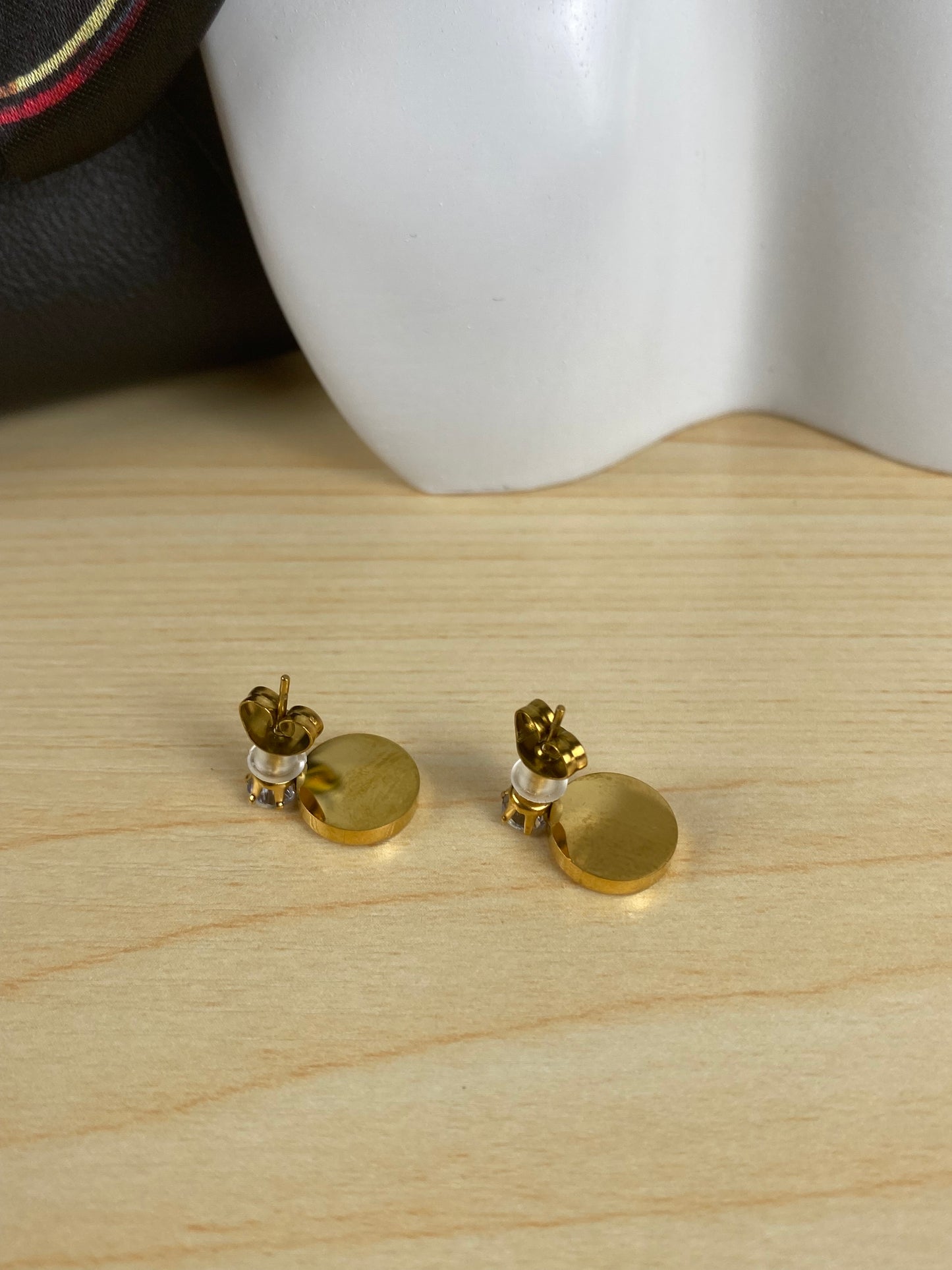 Earrings gold-plated 90348