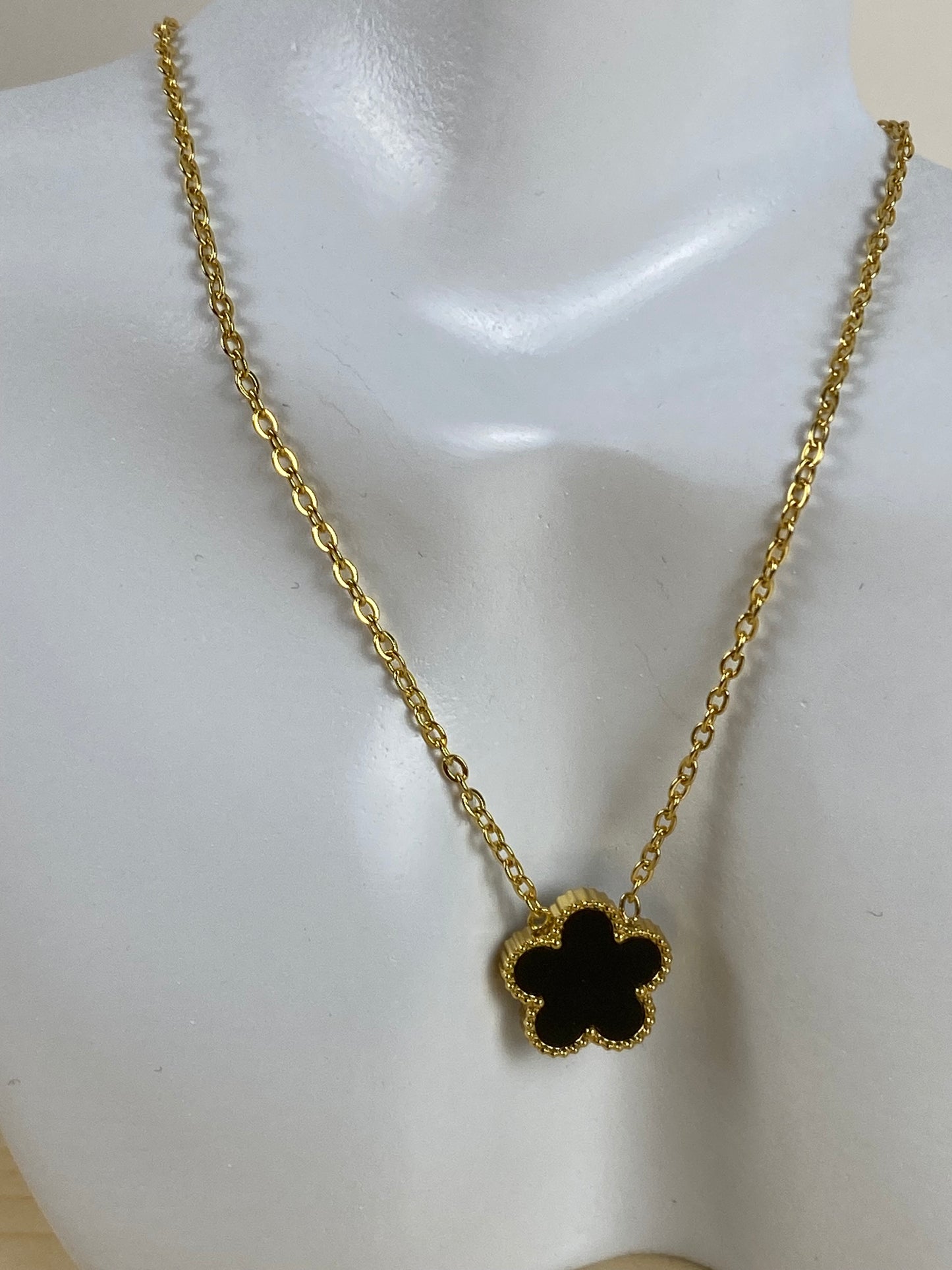 Necklace gold-plated 91887