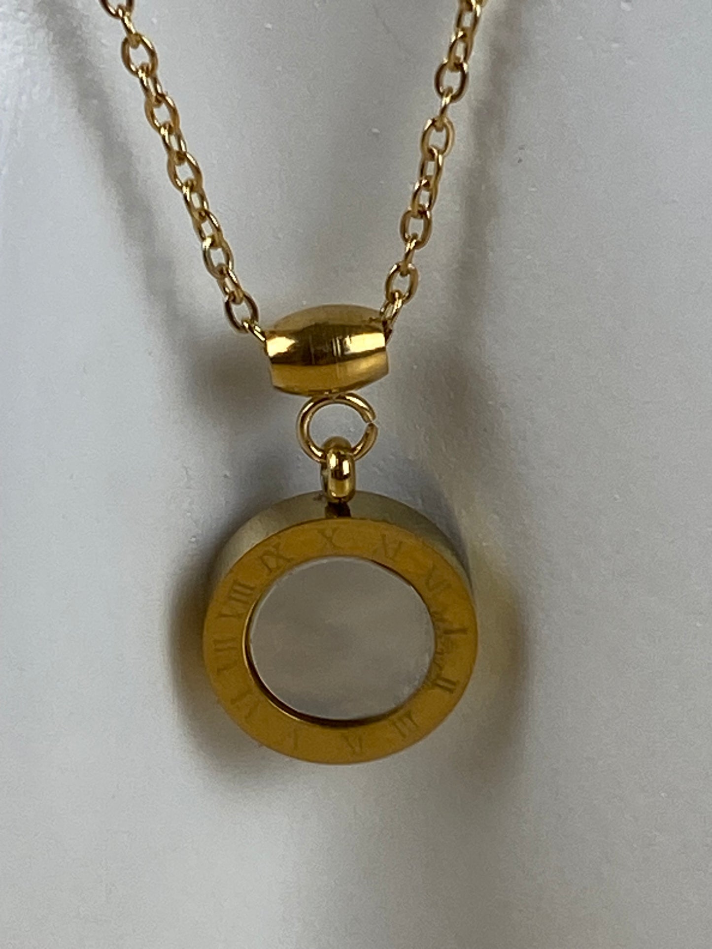 Necklace gold plated 89840