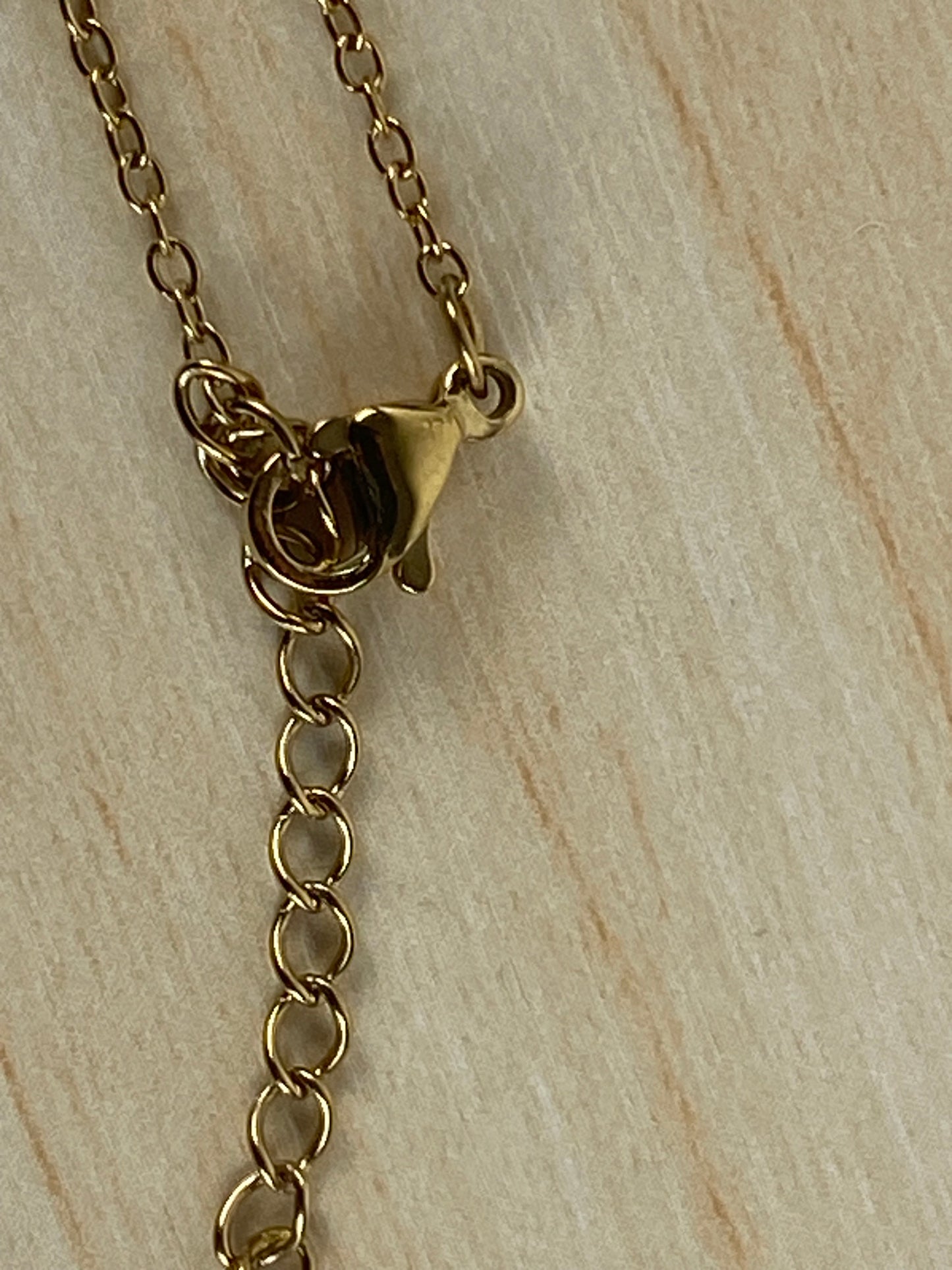 Necklace gold plated 89539